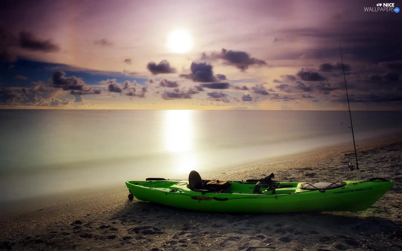 Kayak, sea, coast