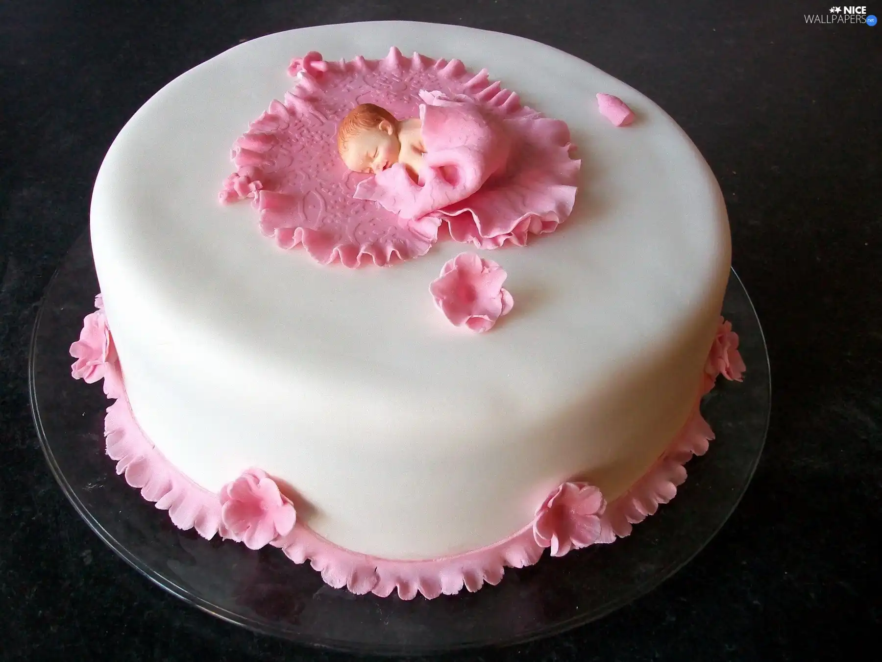 Cake, little doggies, Kid, decor