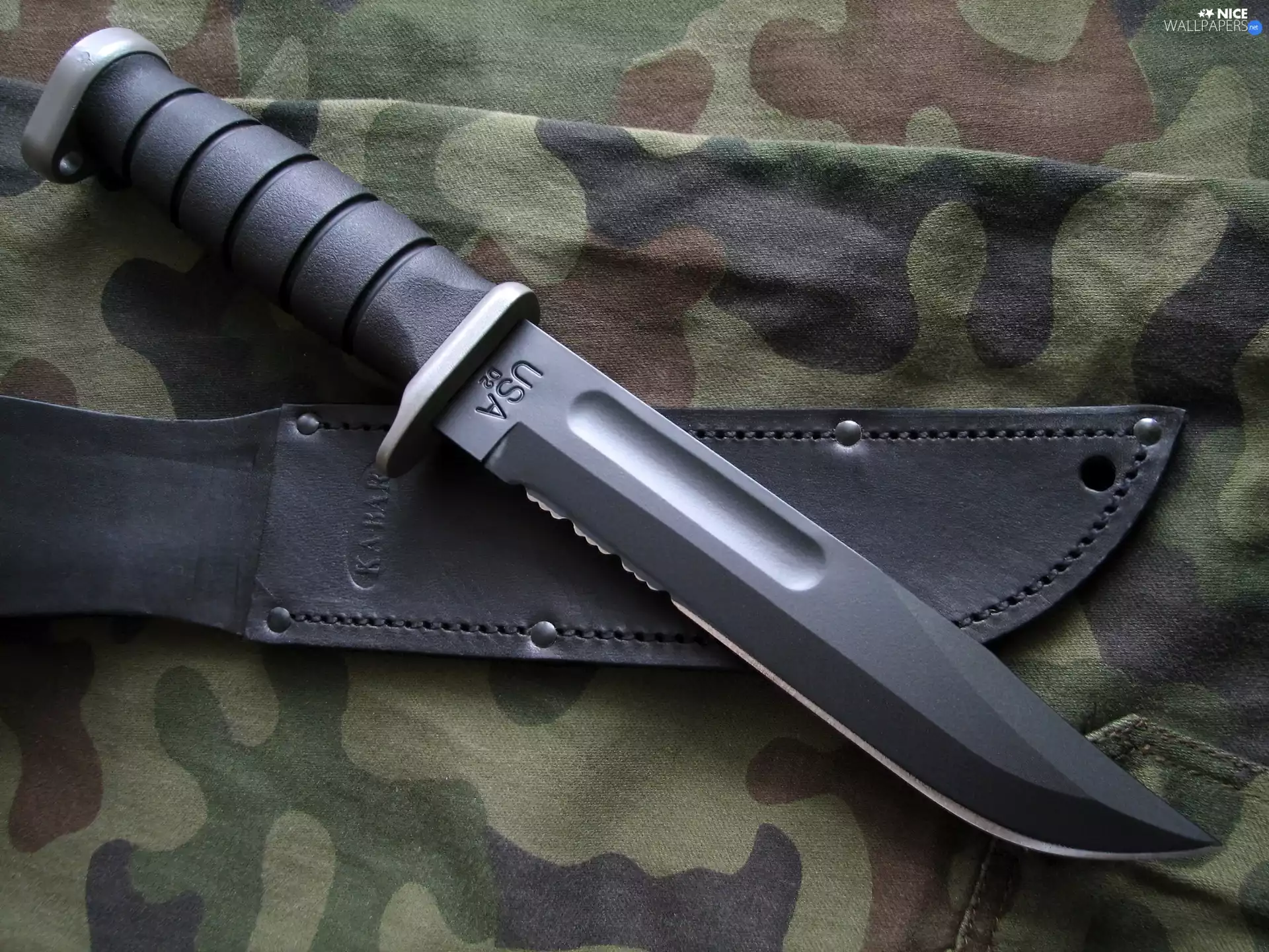 knife, holster