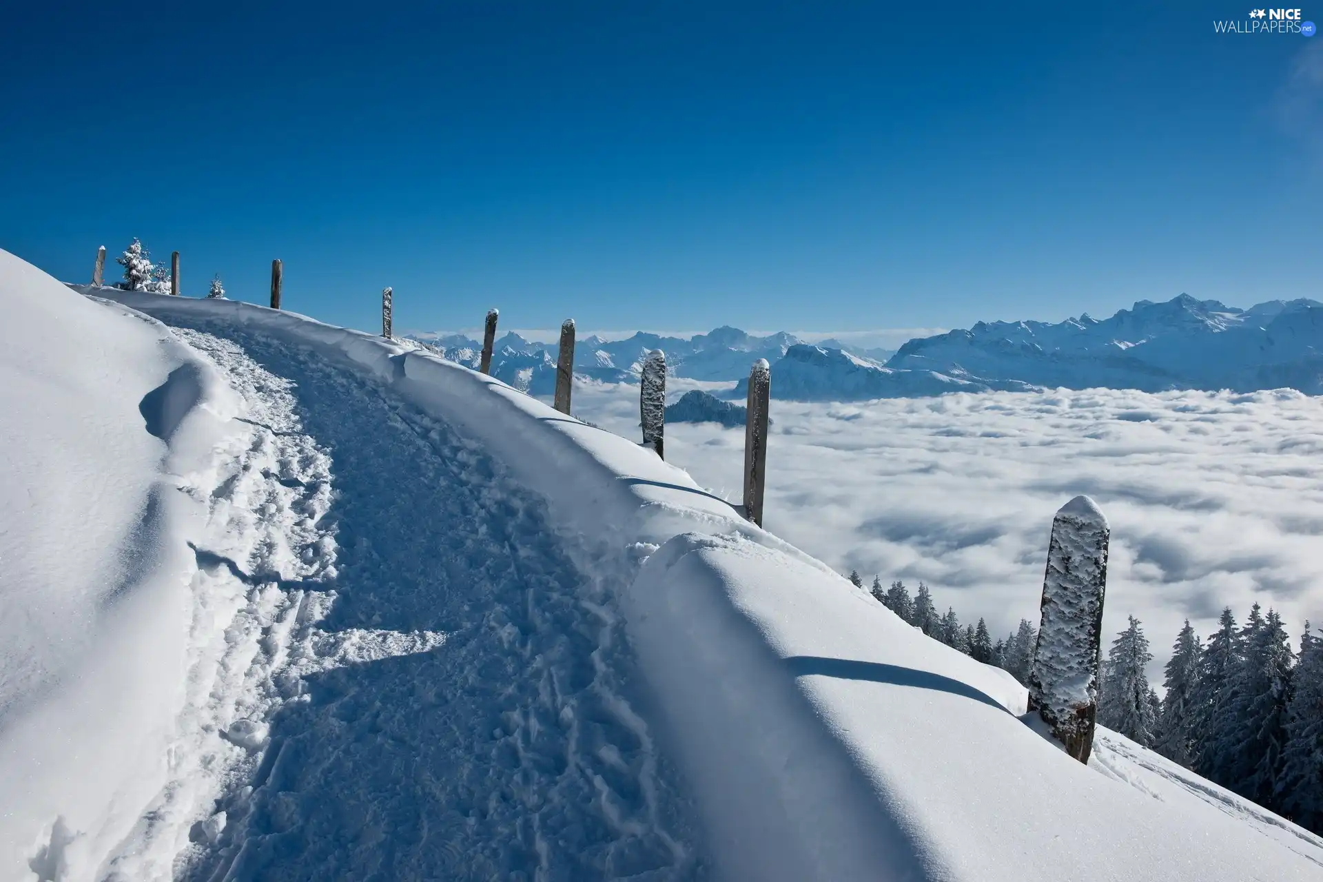 landscape, Beatyfull, winter