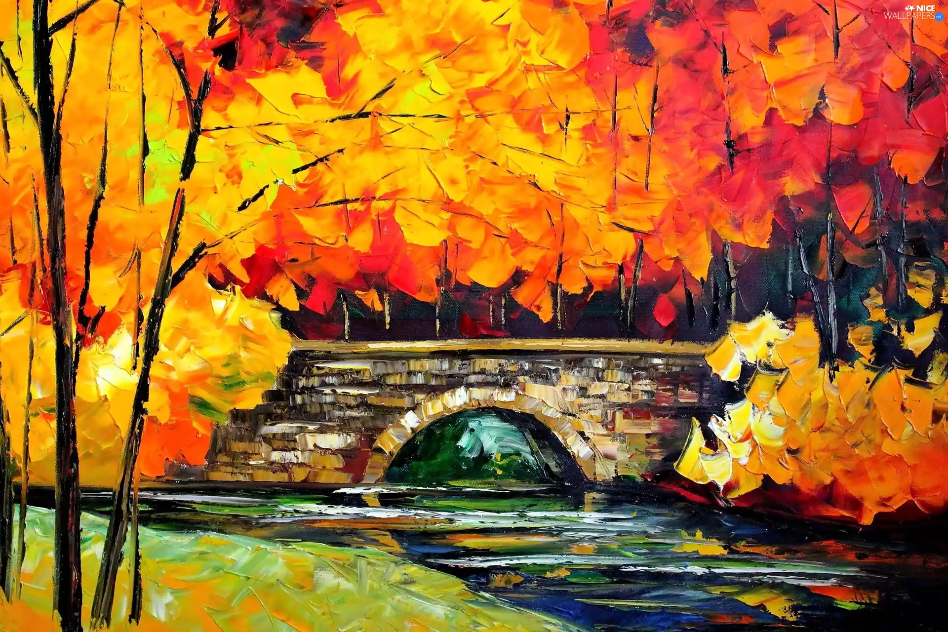 Leonid Afremov, autumn