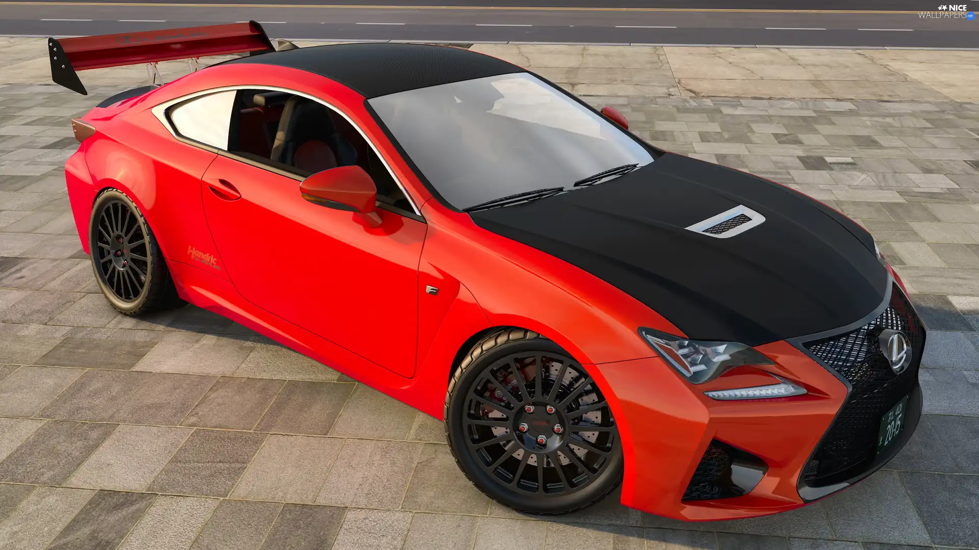 2015, Red-black, Lexus RC F