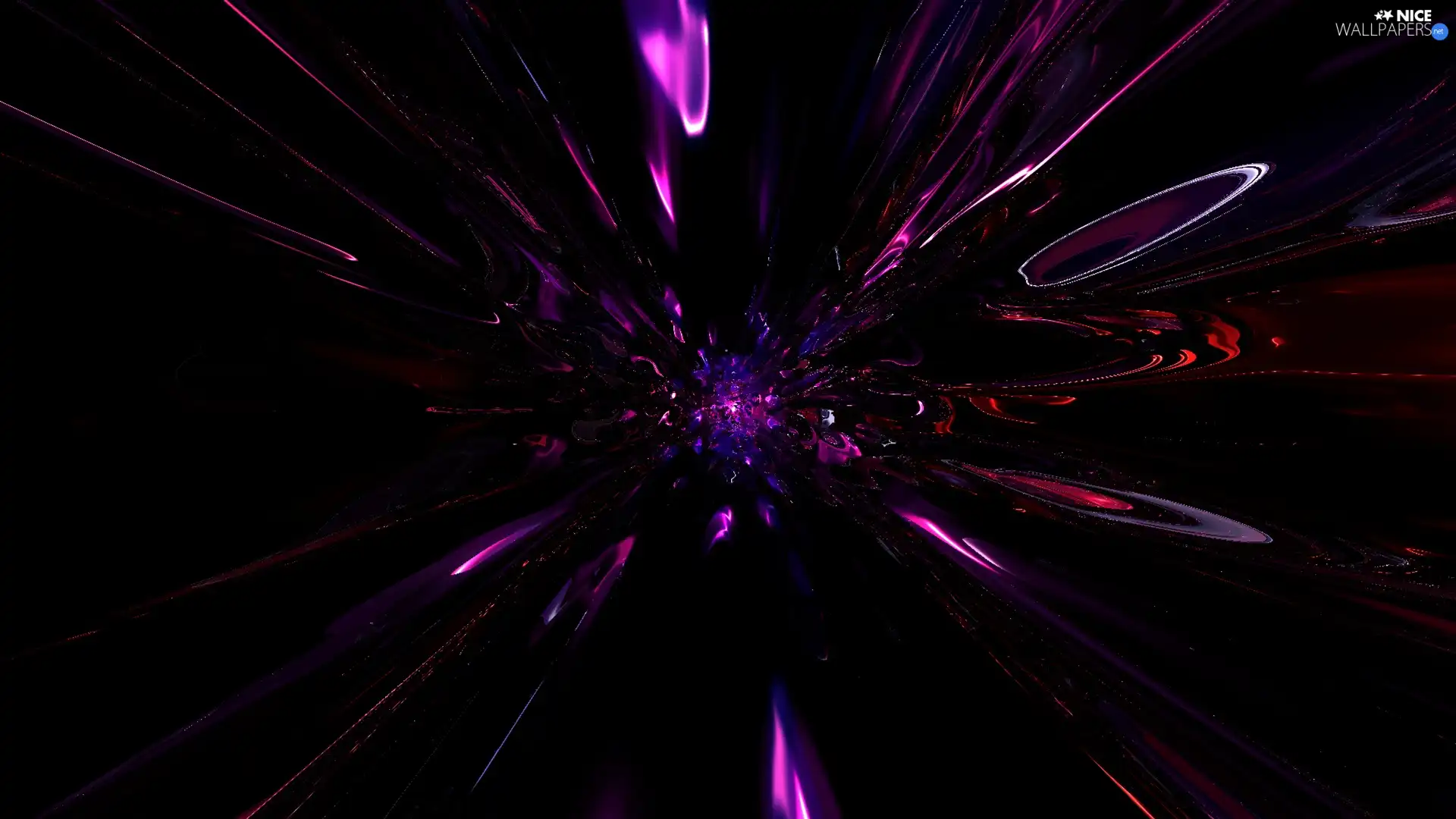 light, abstraction, purple