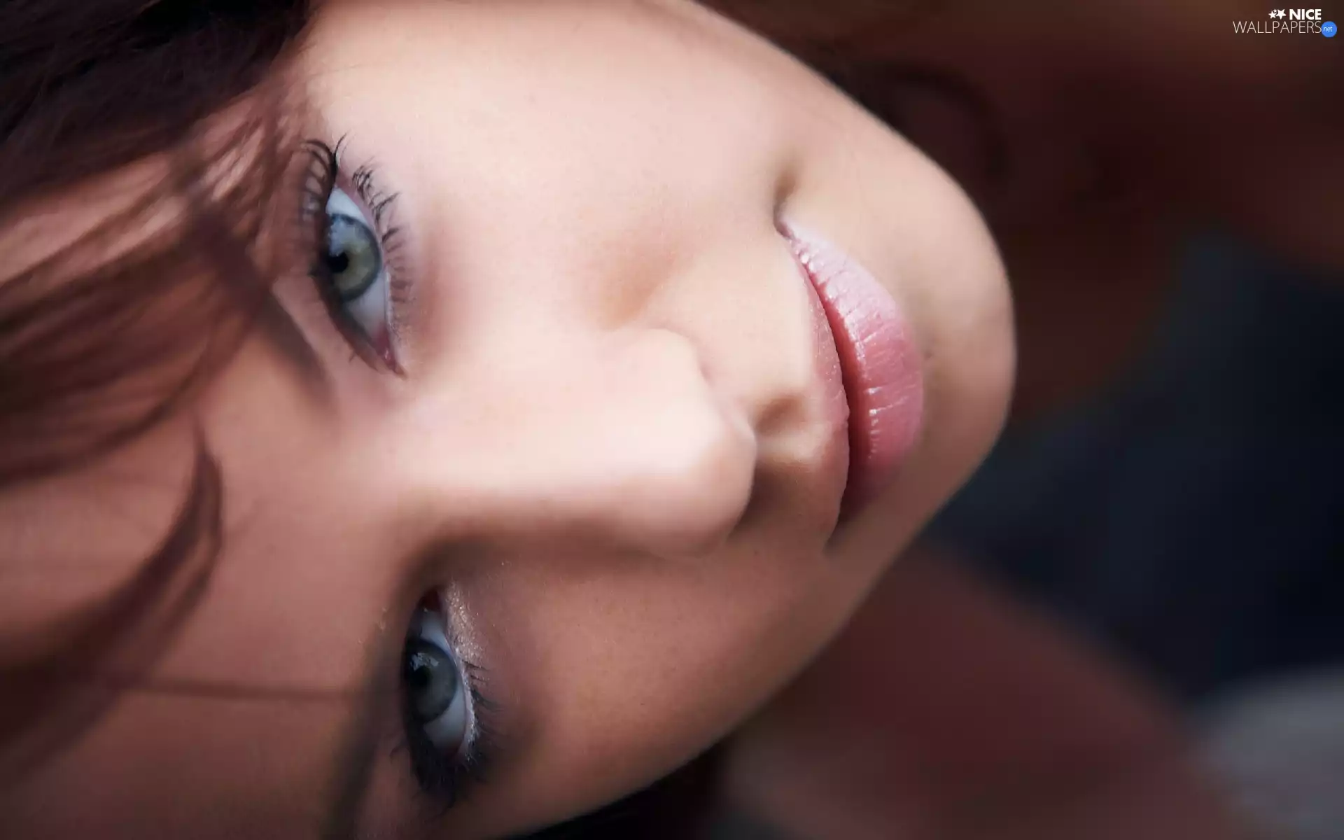 face, Eyes, Women, lips