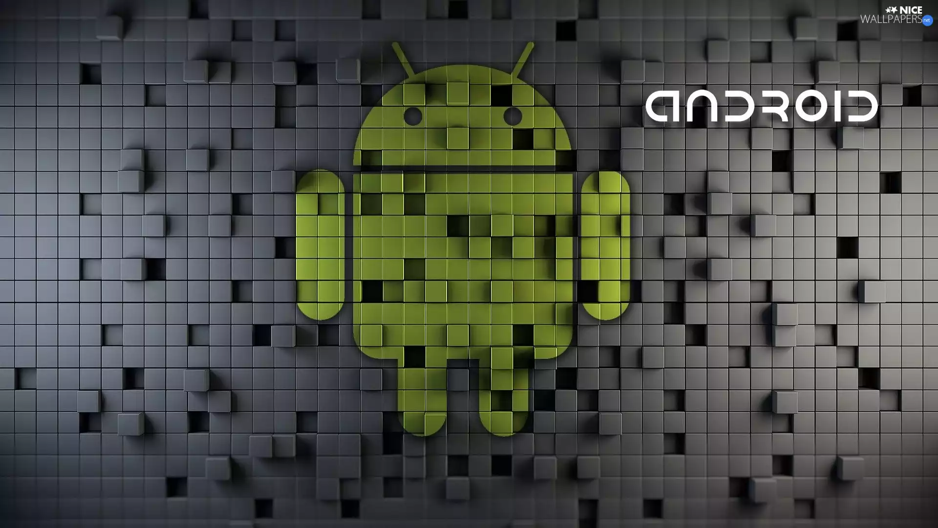 logo, Android, 3D