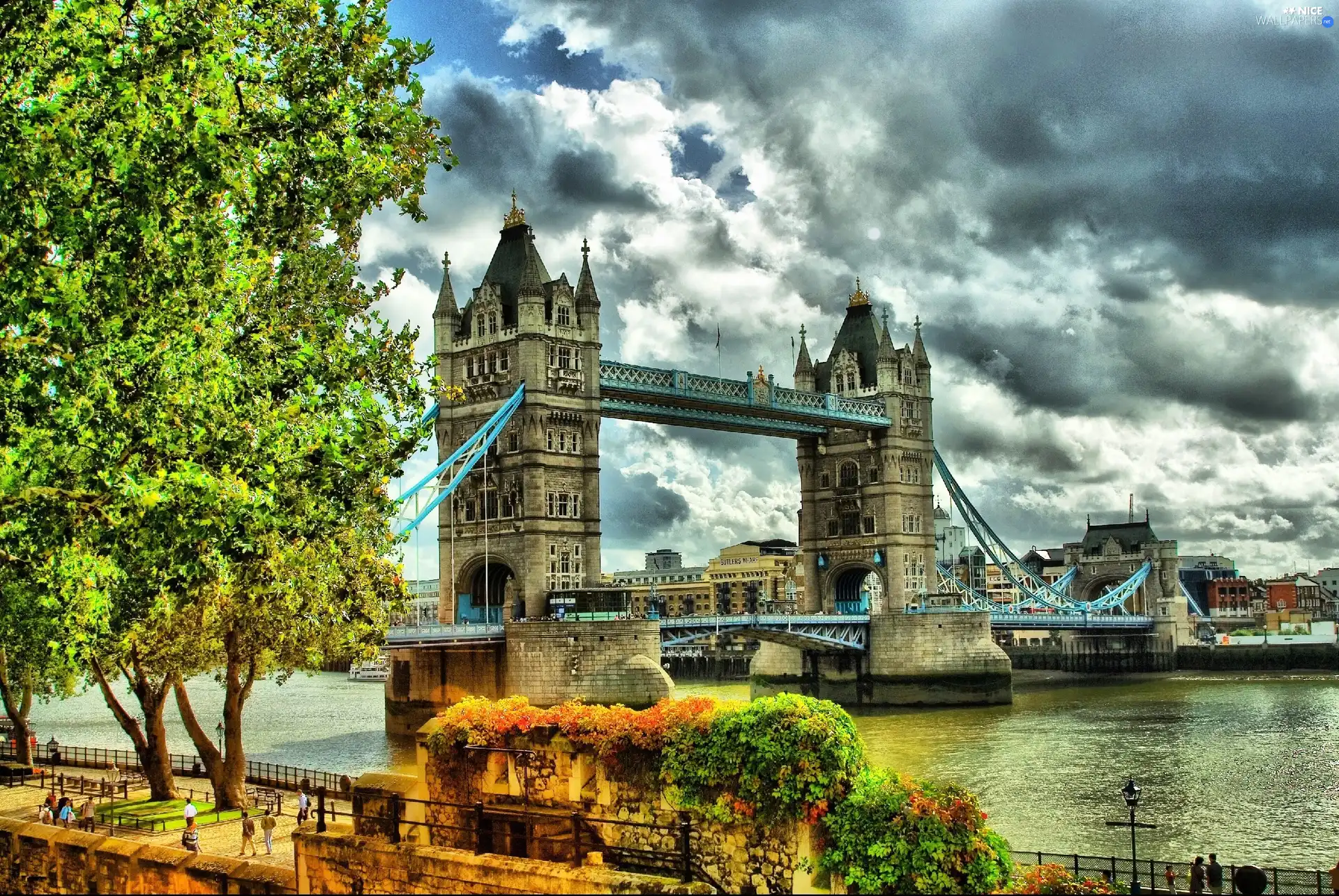 England, Tower Bridge, London