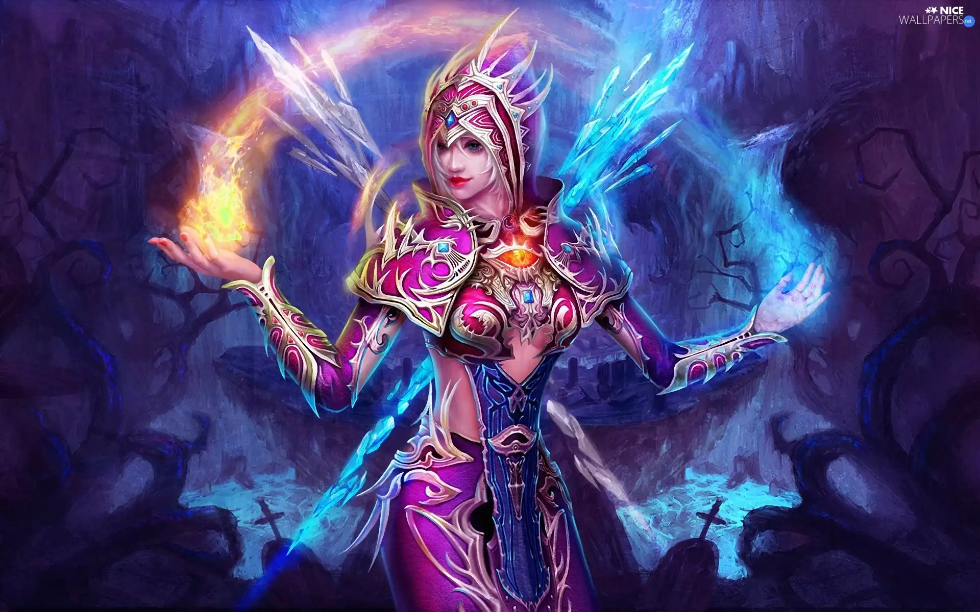 ligh, Women, flash, luminosity, sun, Big Fire