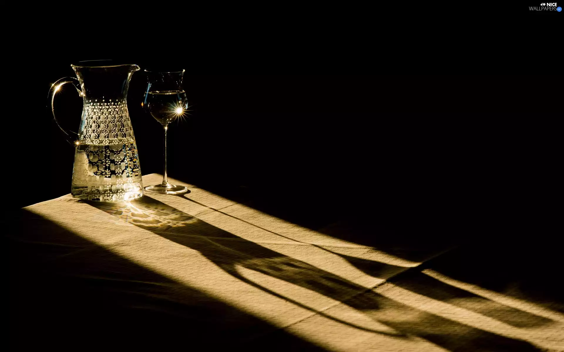 ligh, jug, flash, luminosity, sun, glass