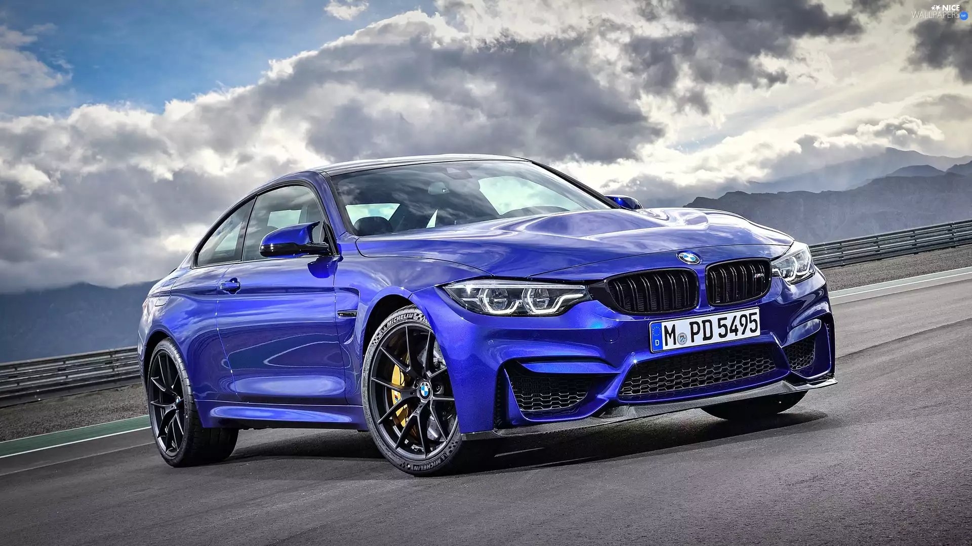 2017, Blue, BMW M4 CS Limited Edition