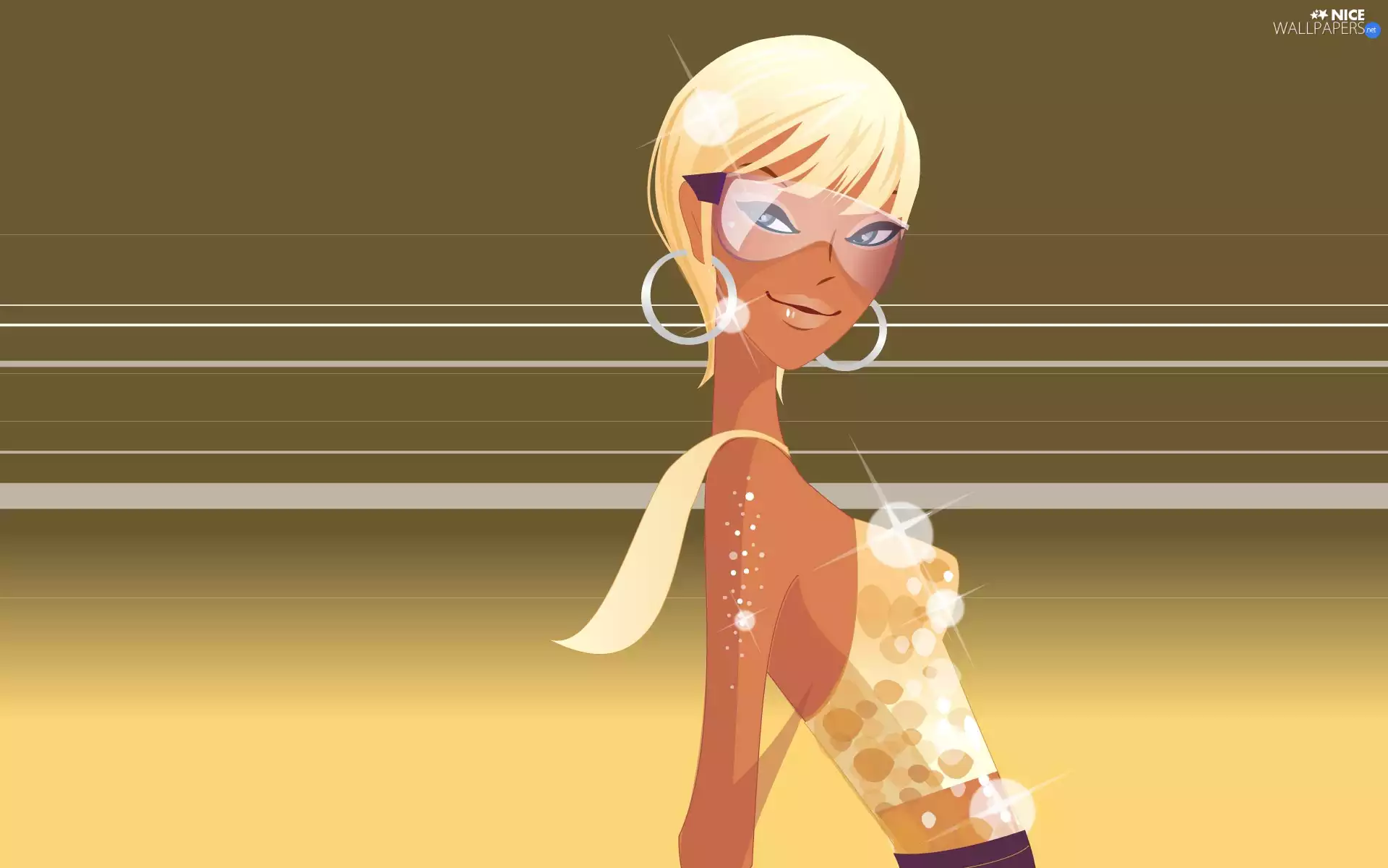 ear-ring, graphics, mode, style, Glasses, girl