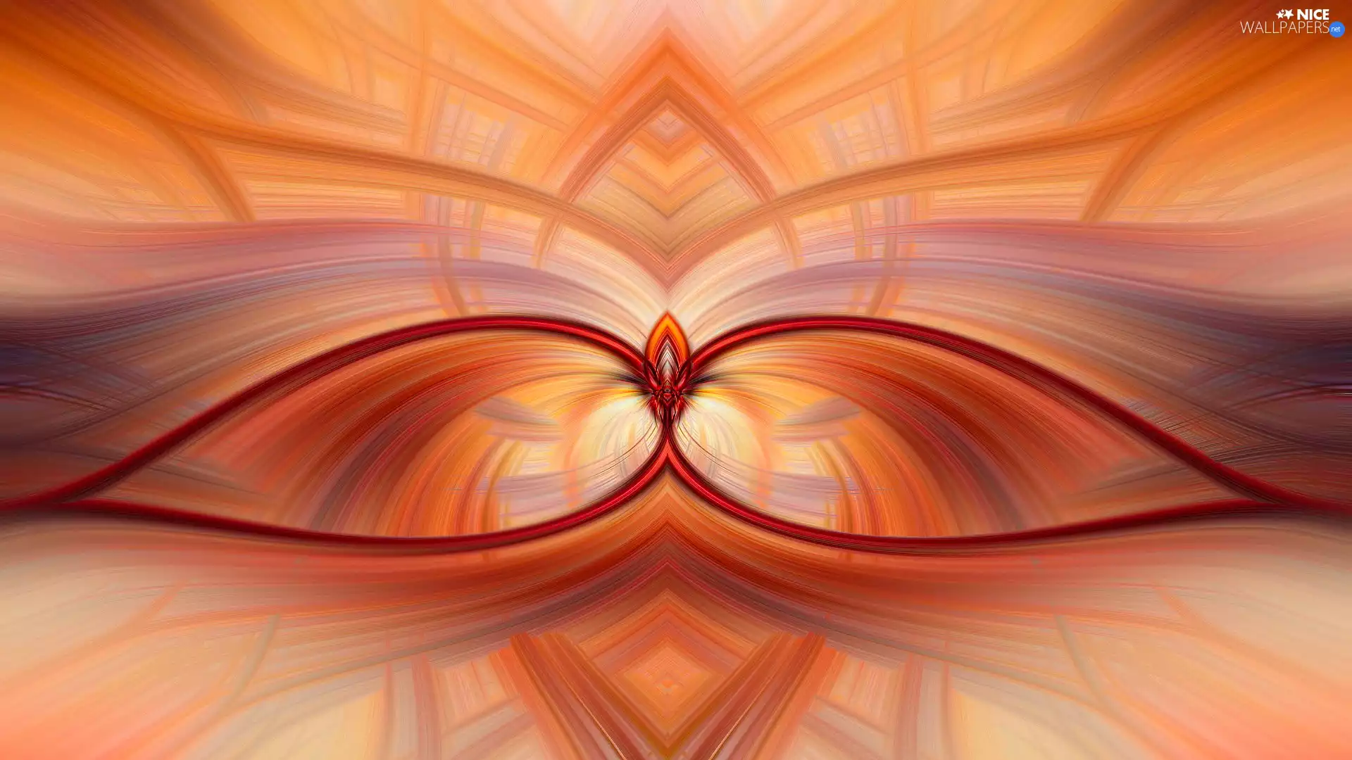 Orange Background, Fraktal, model