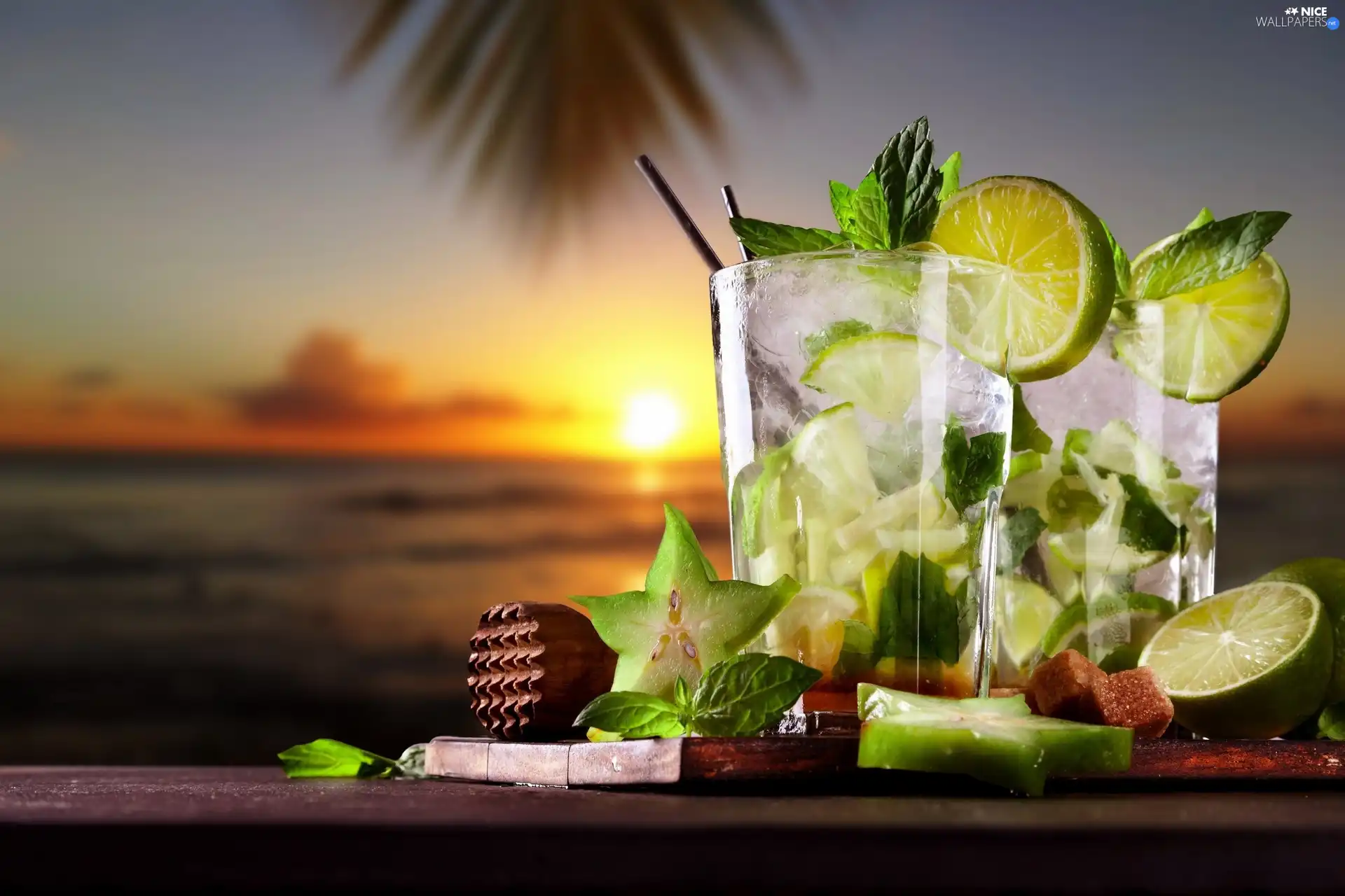 Great Sunsets, drinks, Mojito