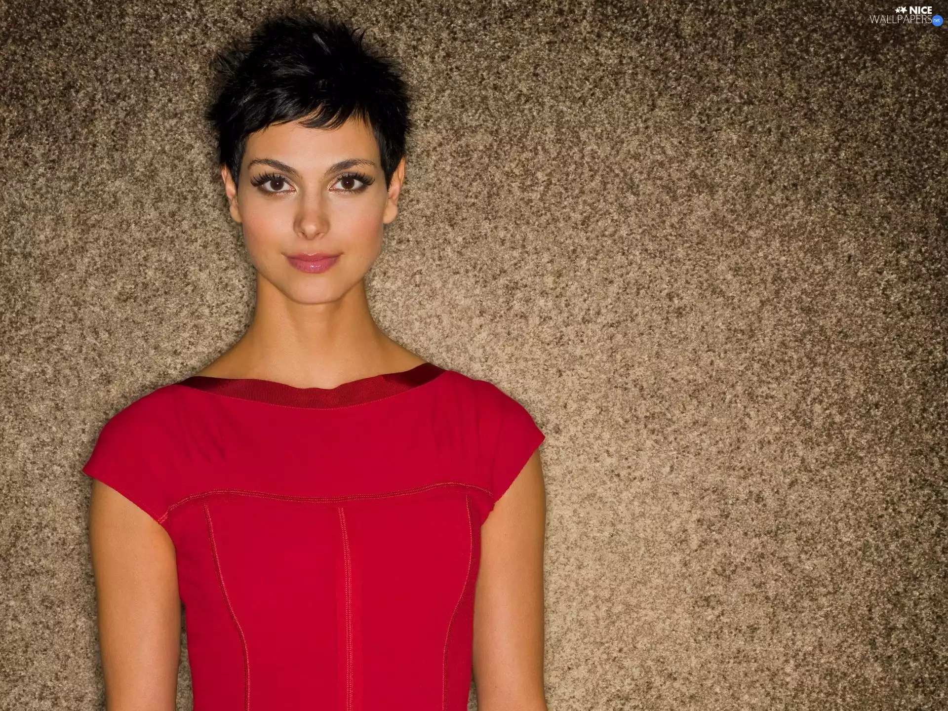 dress, Morena Baccarin, red hot