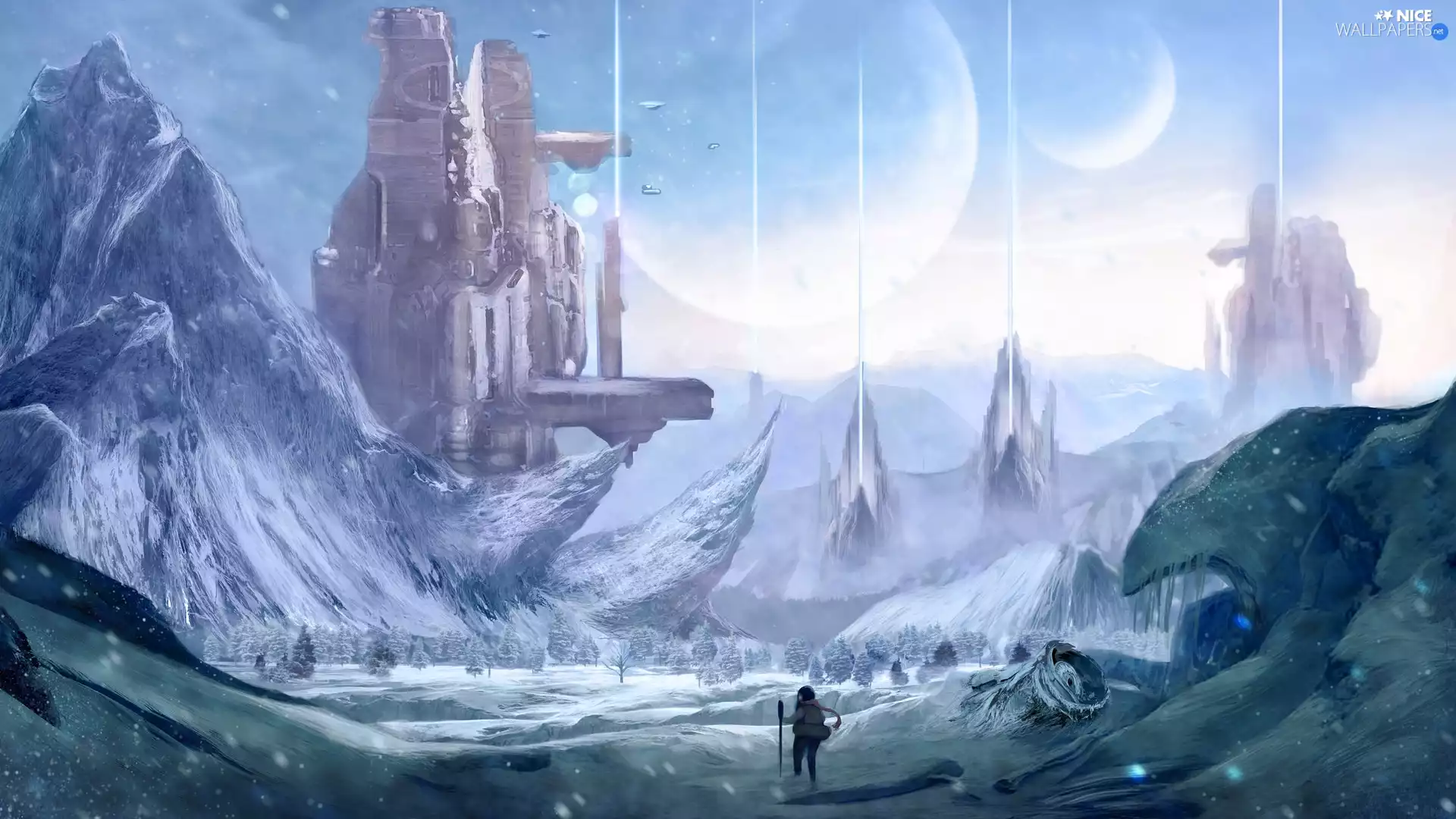 Mountains, fantasy, wander