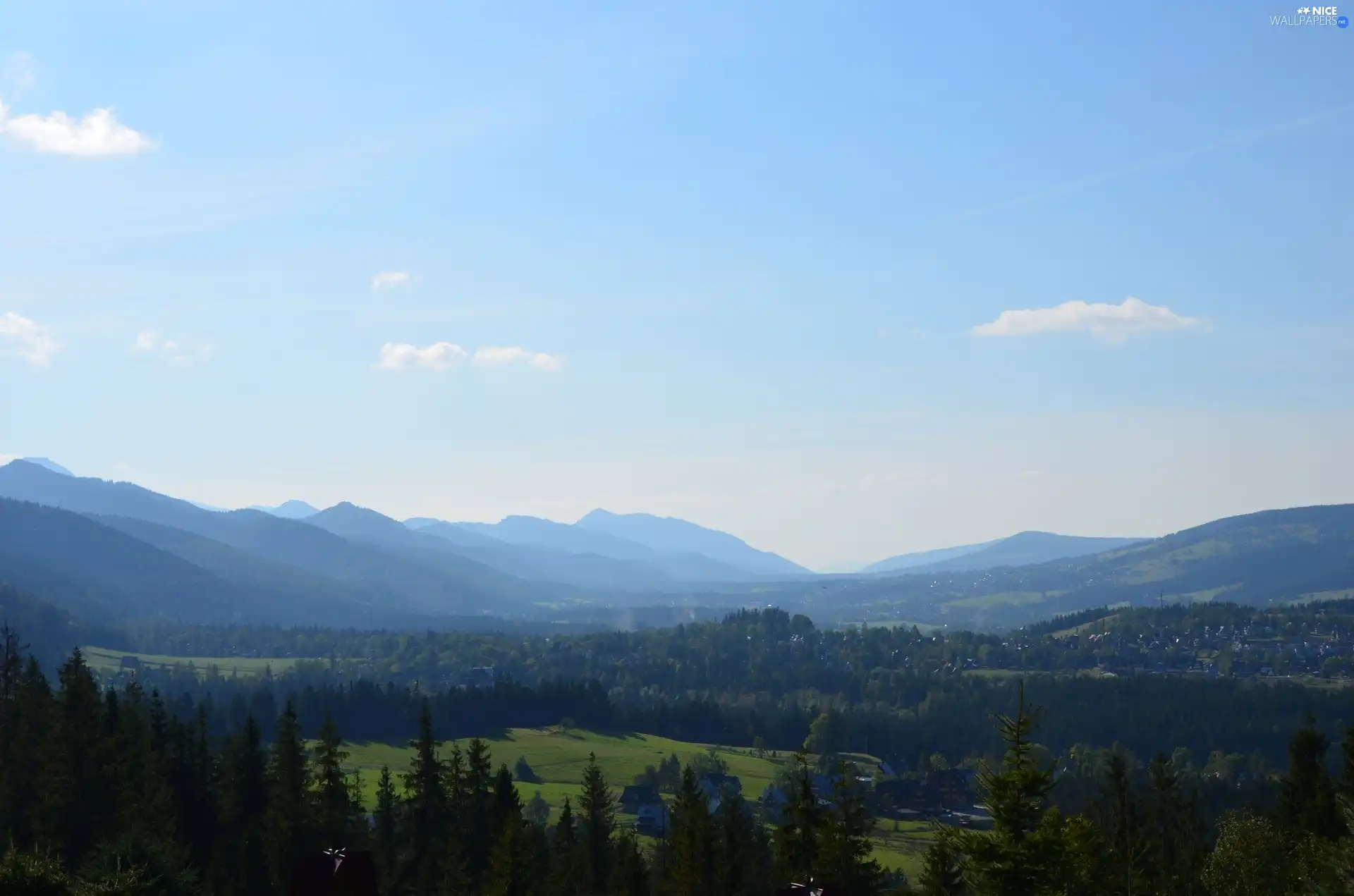 Mountains, Sky, Zakopane