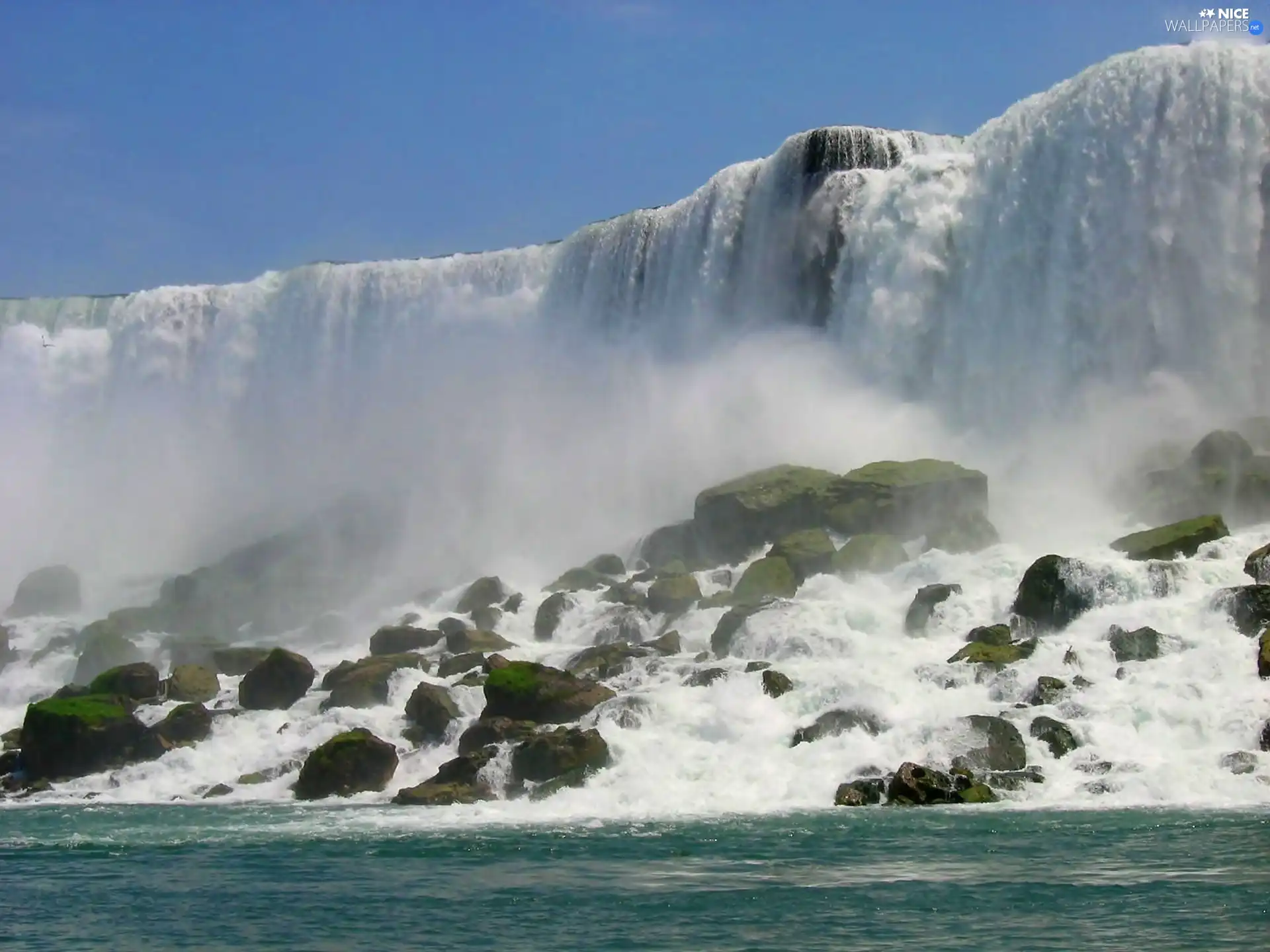 View, waterfall, Niagara Falls