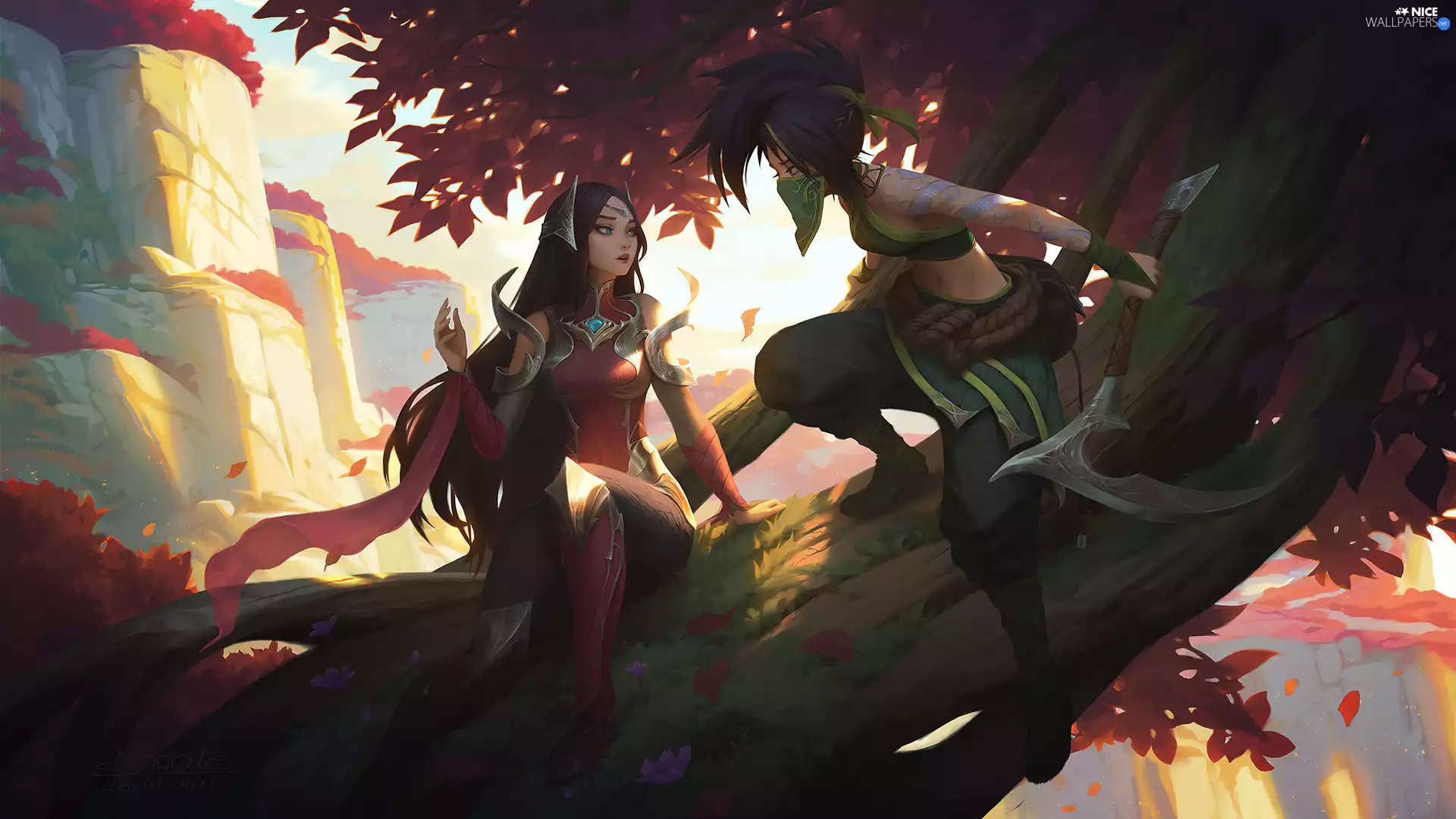 Irelia, Akali, League Of Legends, Characters, game