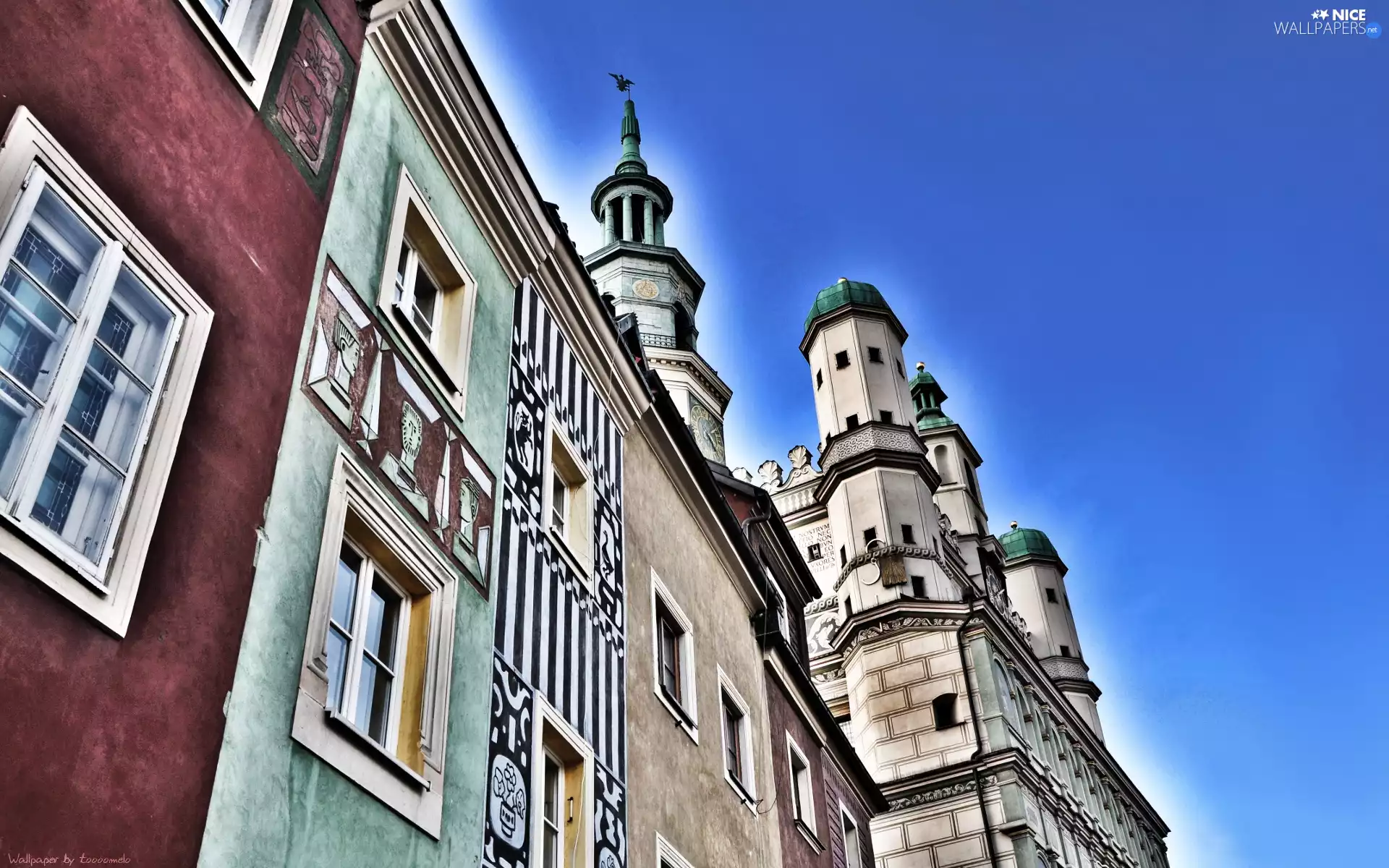 Poznań, apartment house, Old Market, town hall