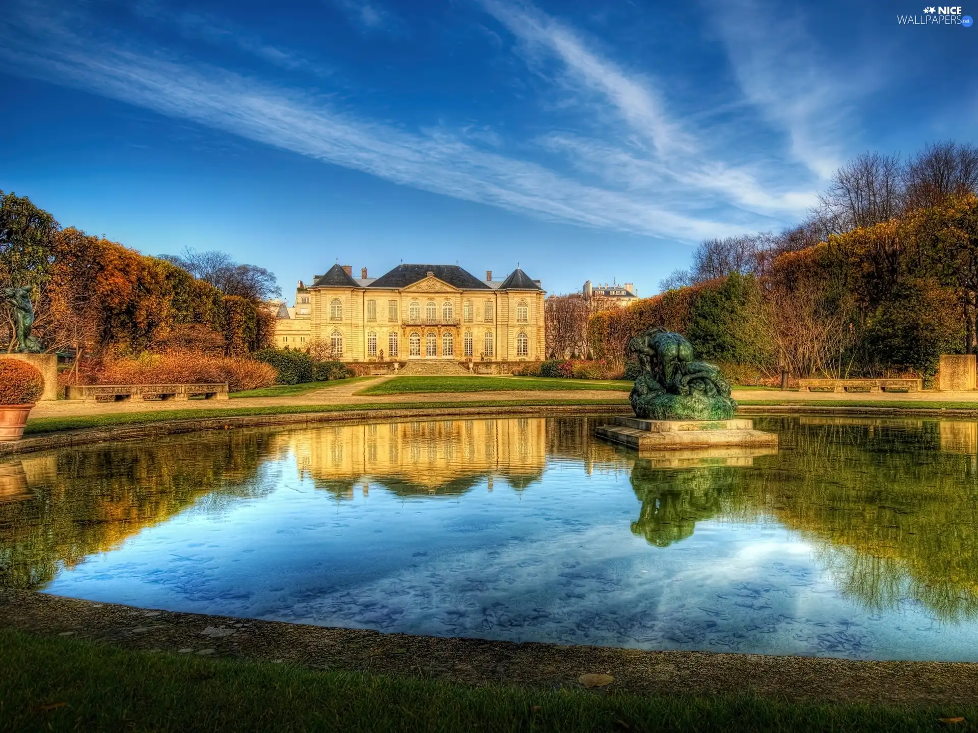 Pond - car, Monument, palace