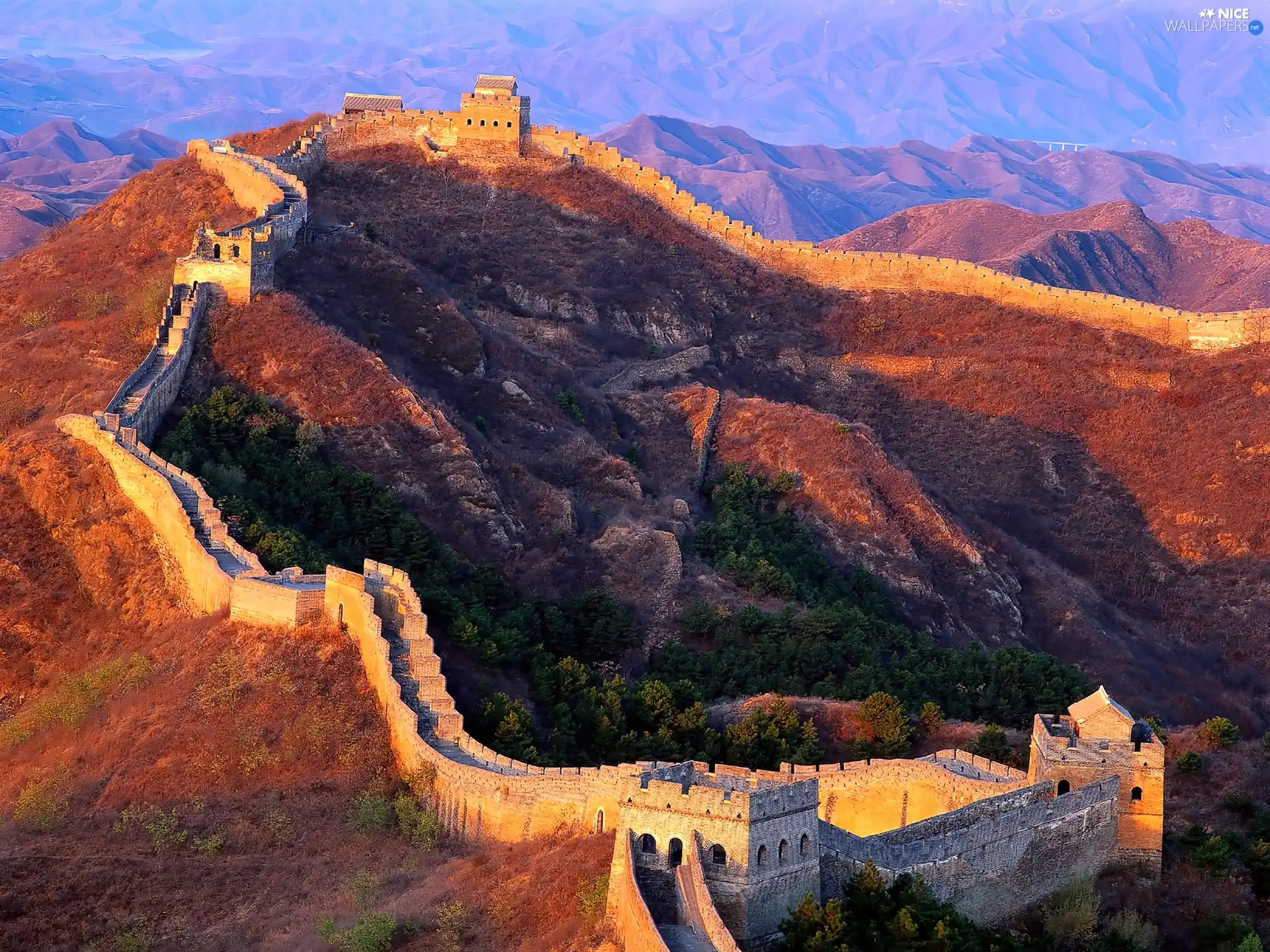 Great Chinese Wall, panorama