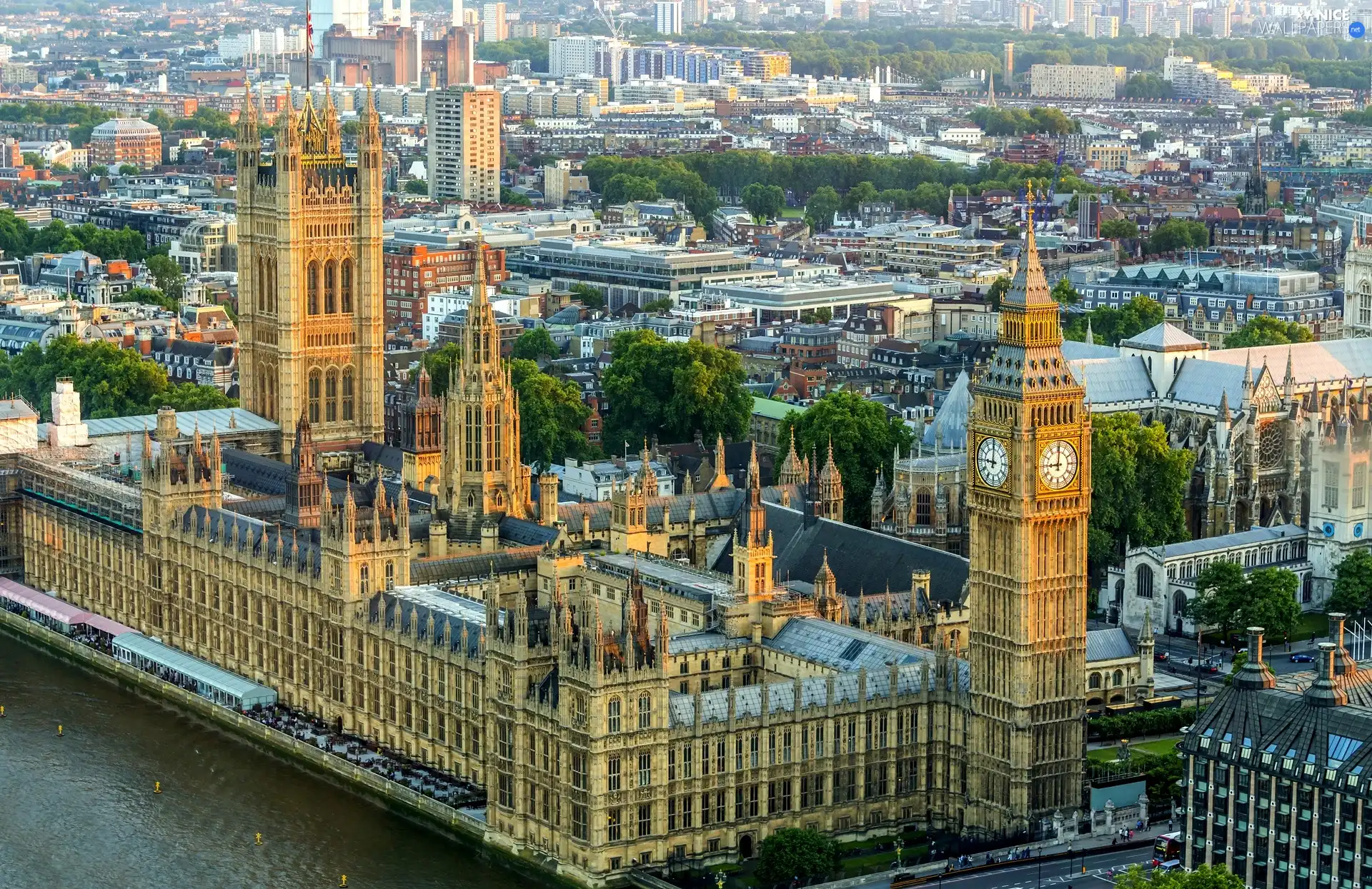 London, Panorama of City