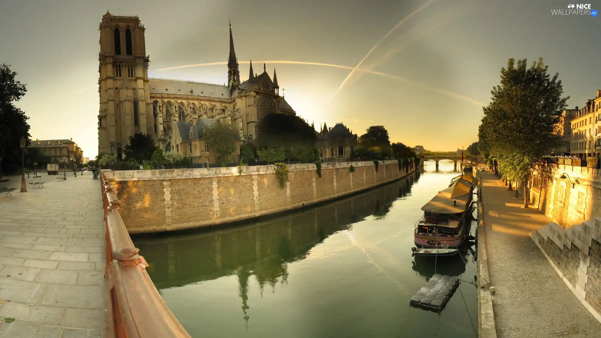 chair, Europe, Paris, Notre Dame