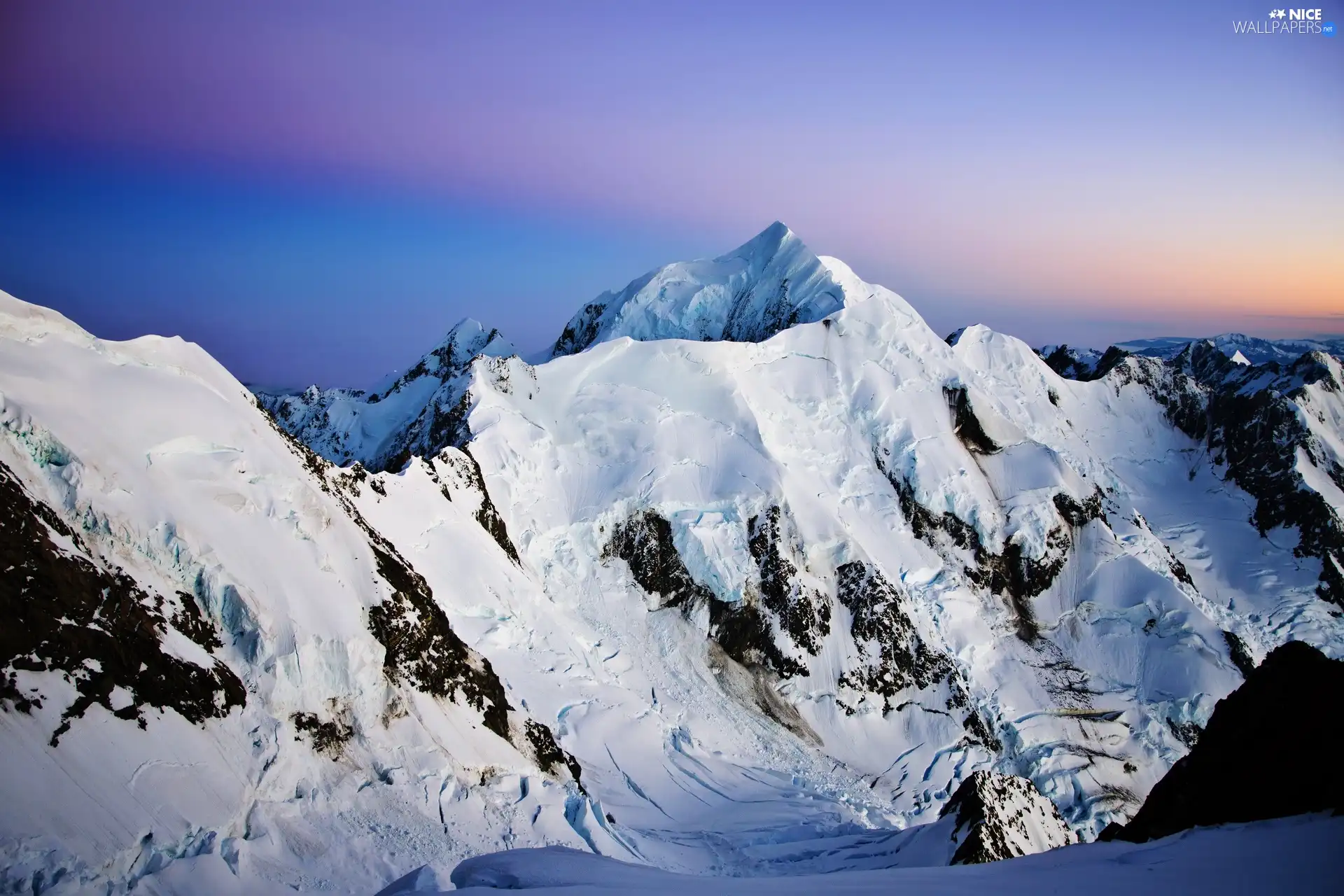 Mountains, peaks