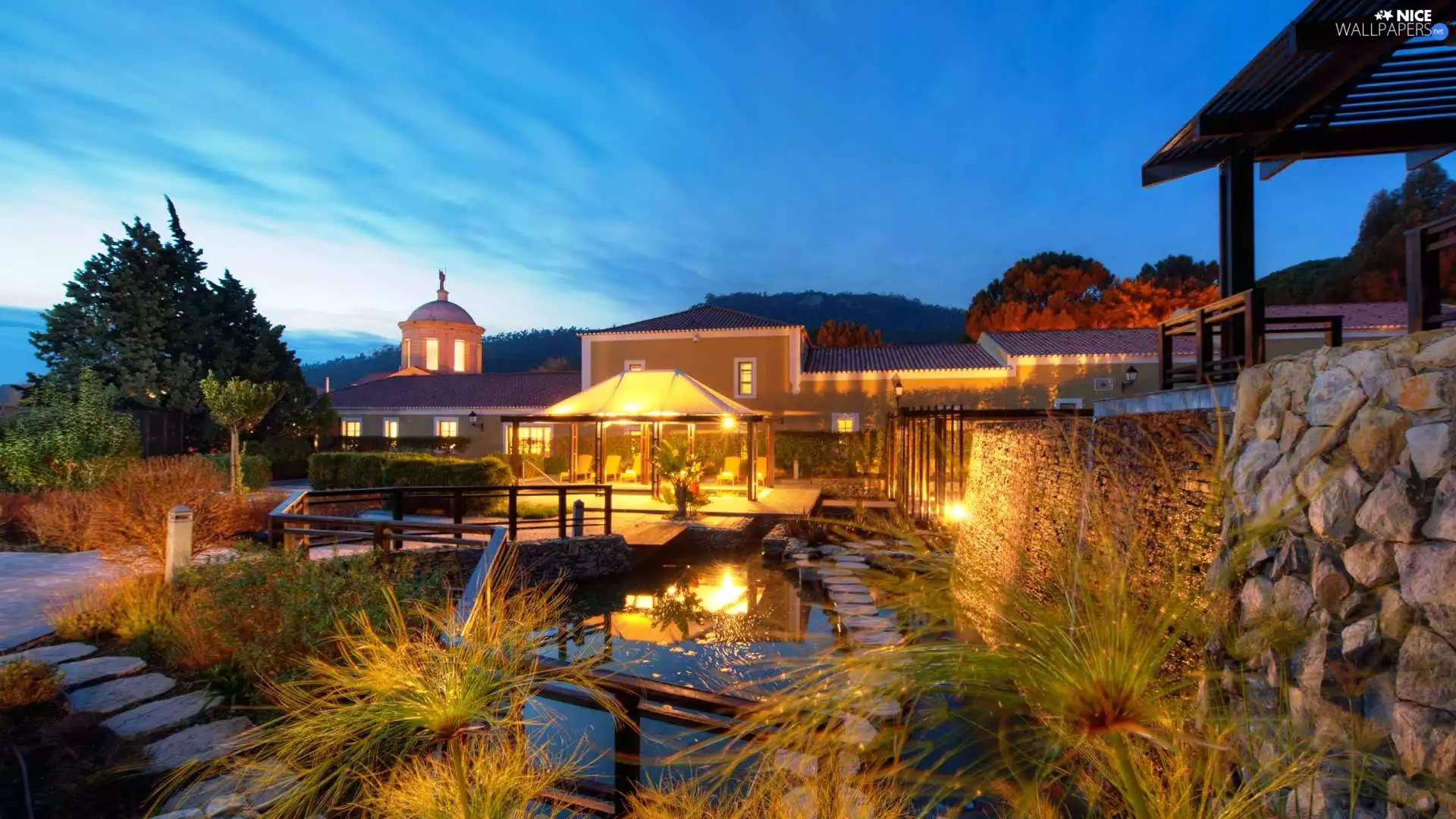 Portugal, Hotel hall, Penha Longa Spa