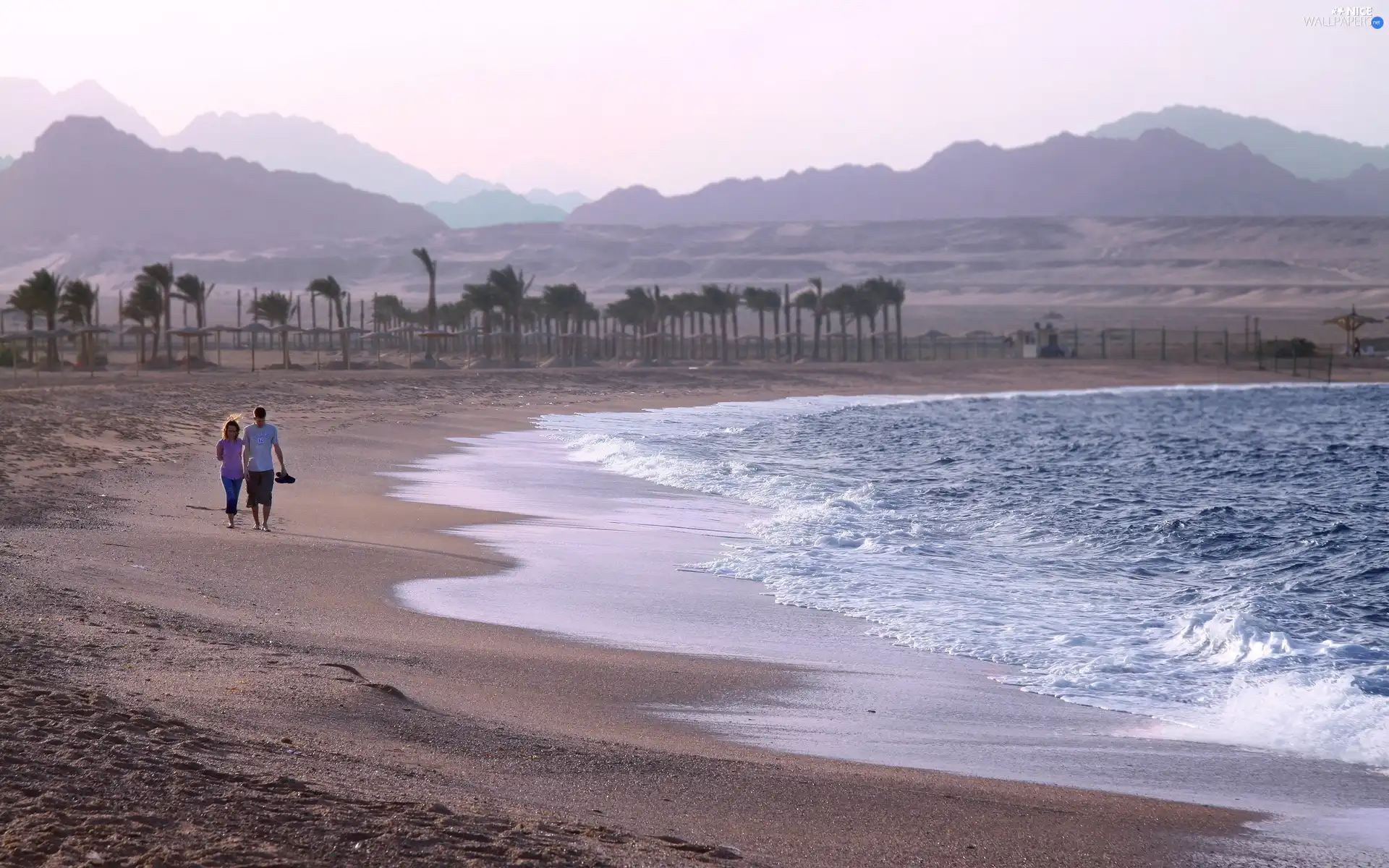 sea, Waves, People, Beaches