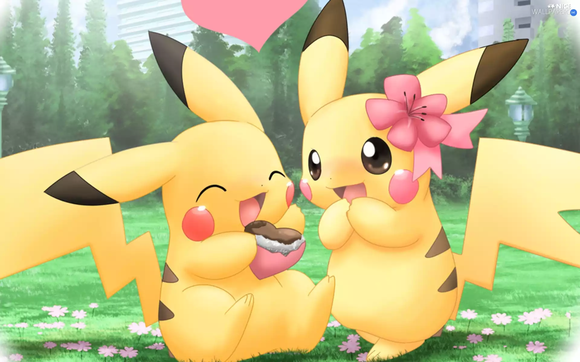Pikachu, love