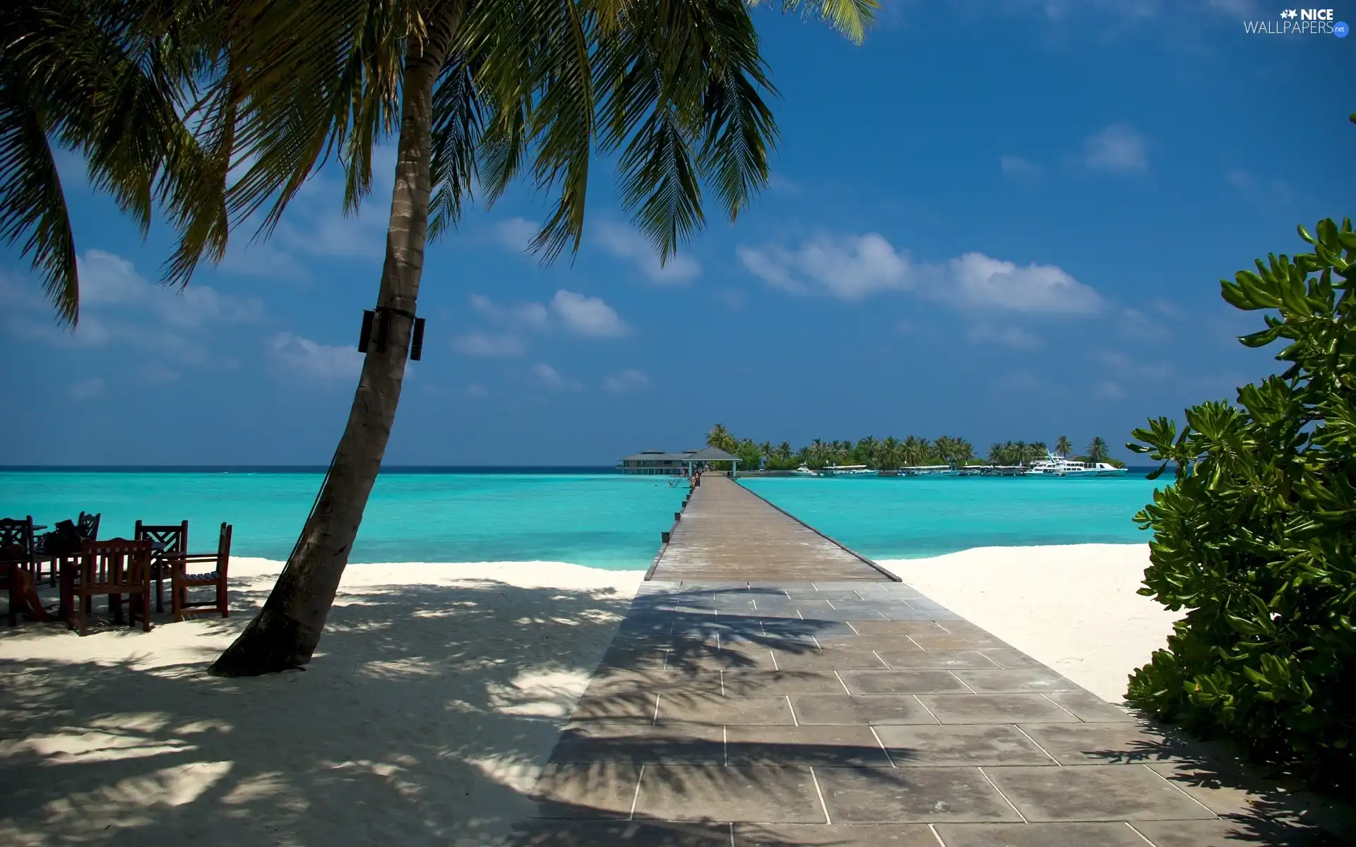 Platform, Ocean, Beaches