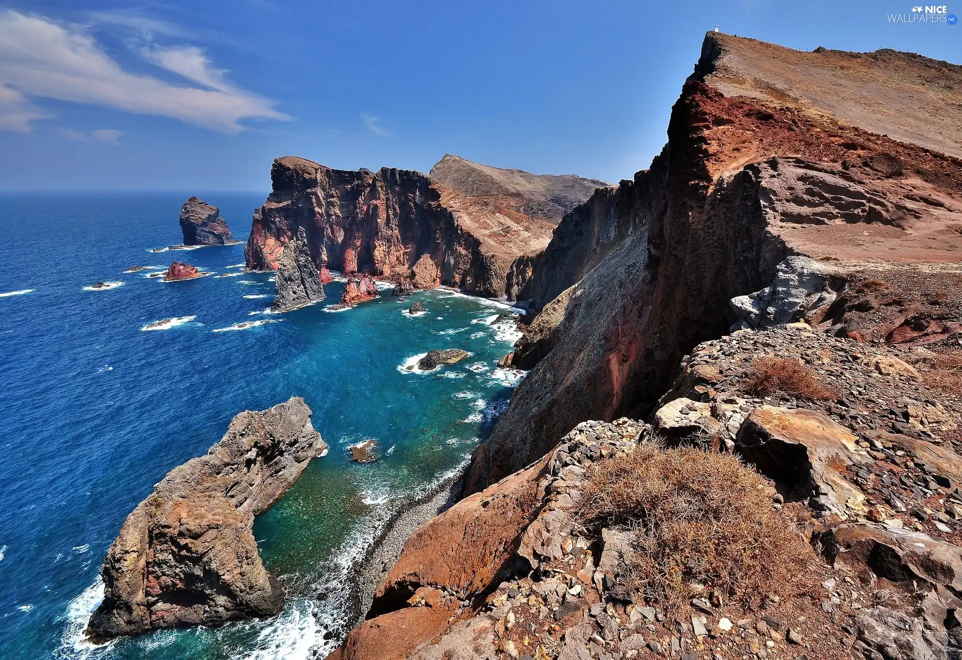 Portugal, rocks, Ocean