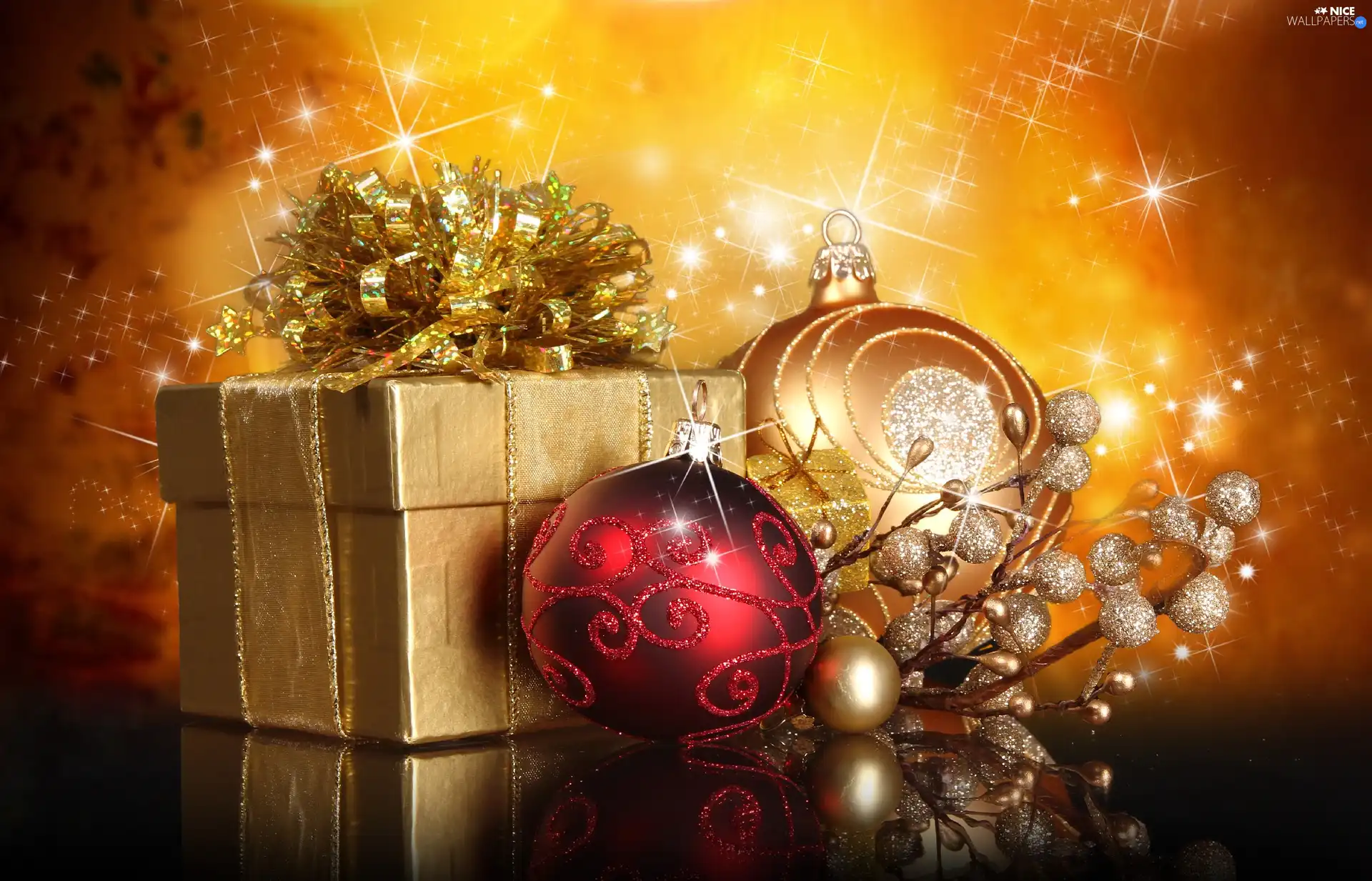 Present, Christmas, decor