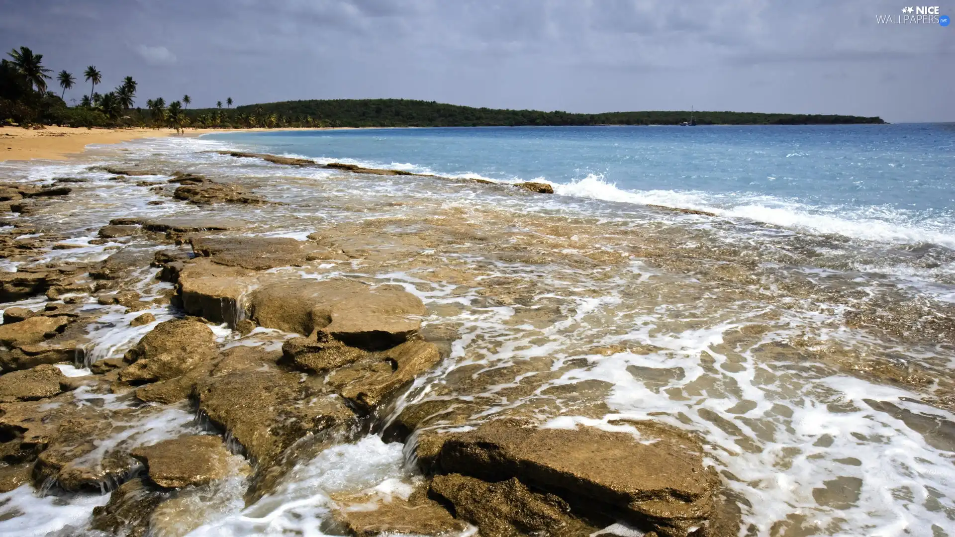 Puerto Rico, El Morro Fort, Beaches, Spain, sea