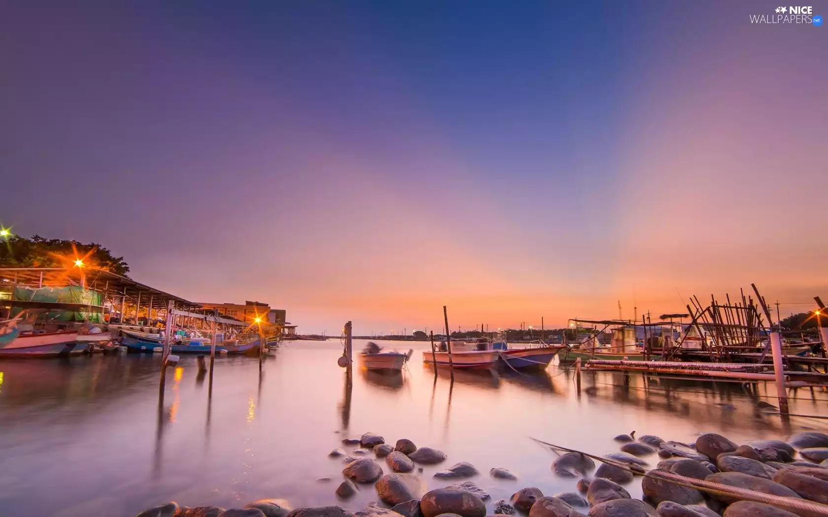 River, boats, Harbour