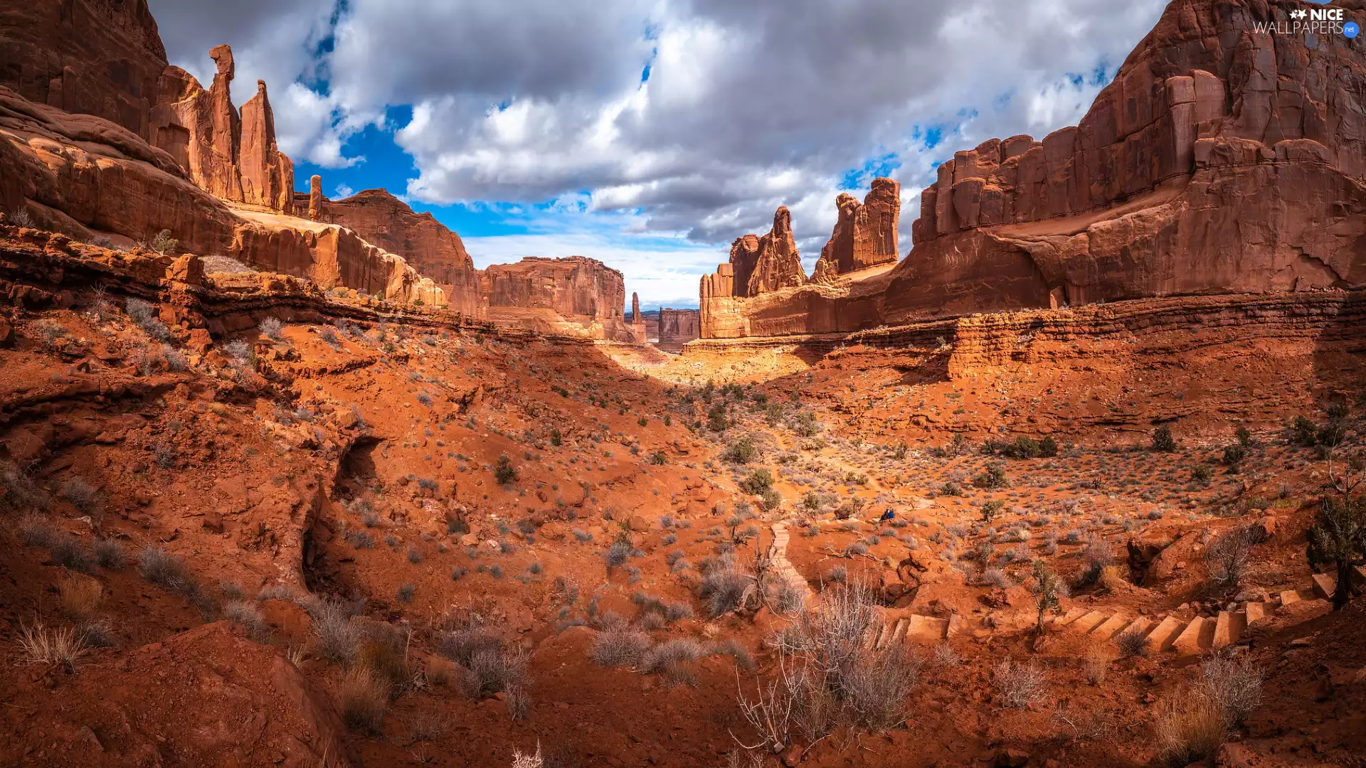 rocks, Utah State, The United States, Arches National Park