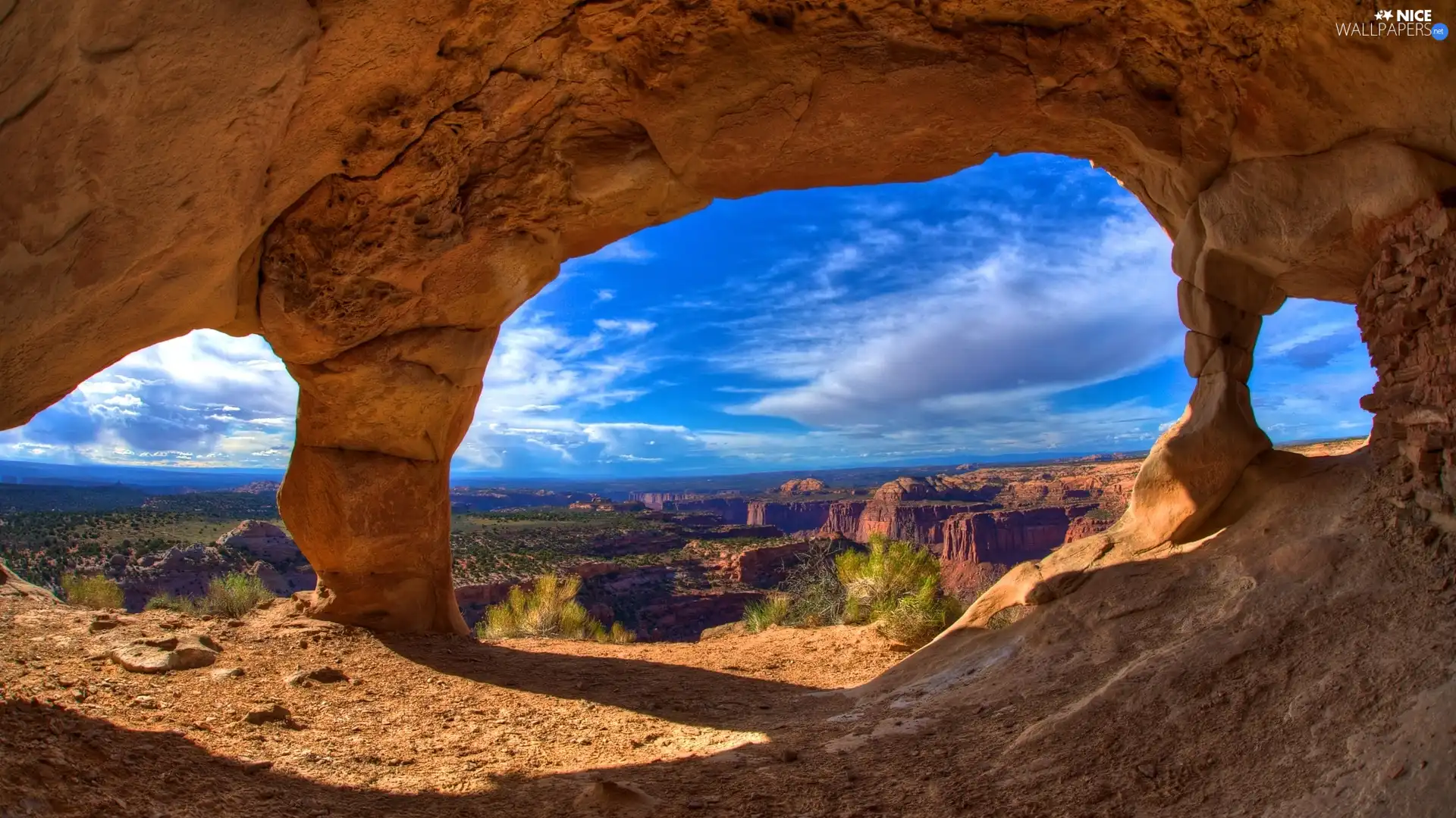canyon, rocks