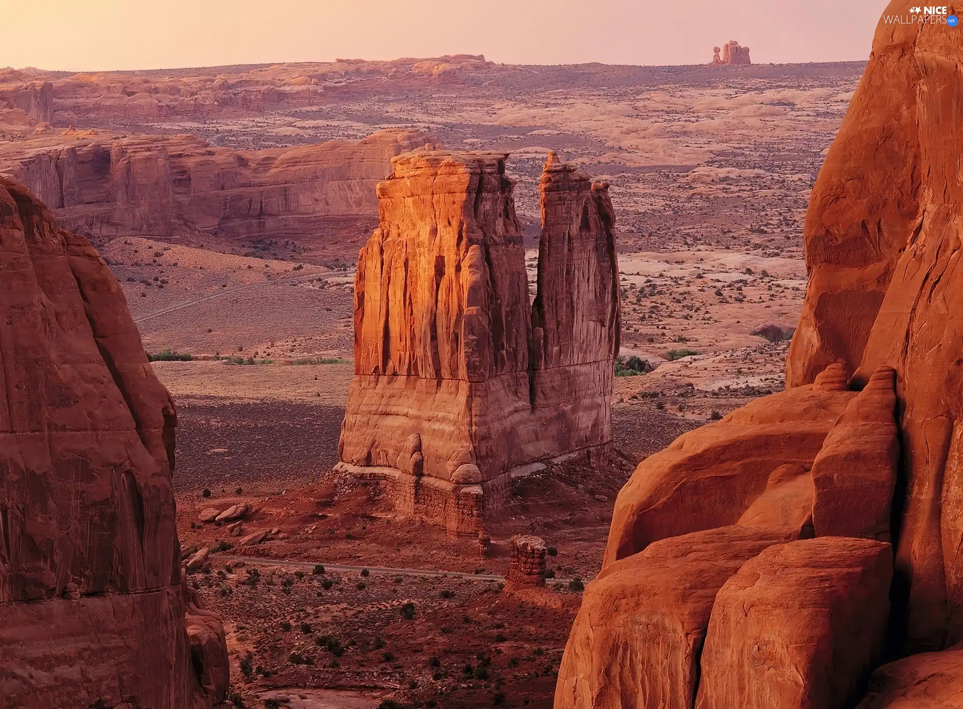 rocks, Desert, Mountains