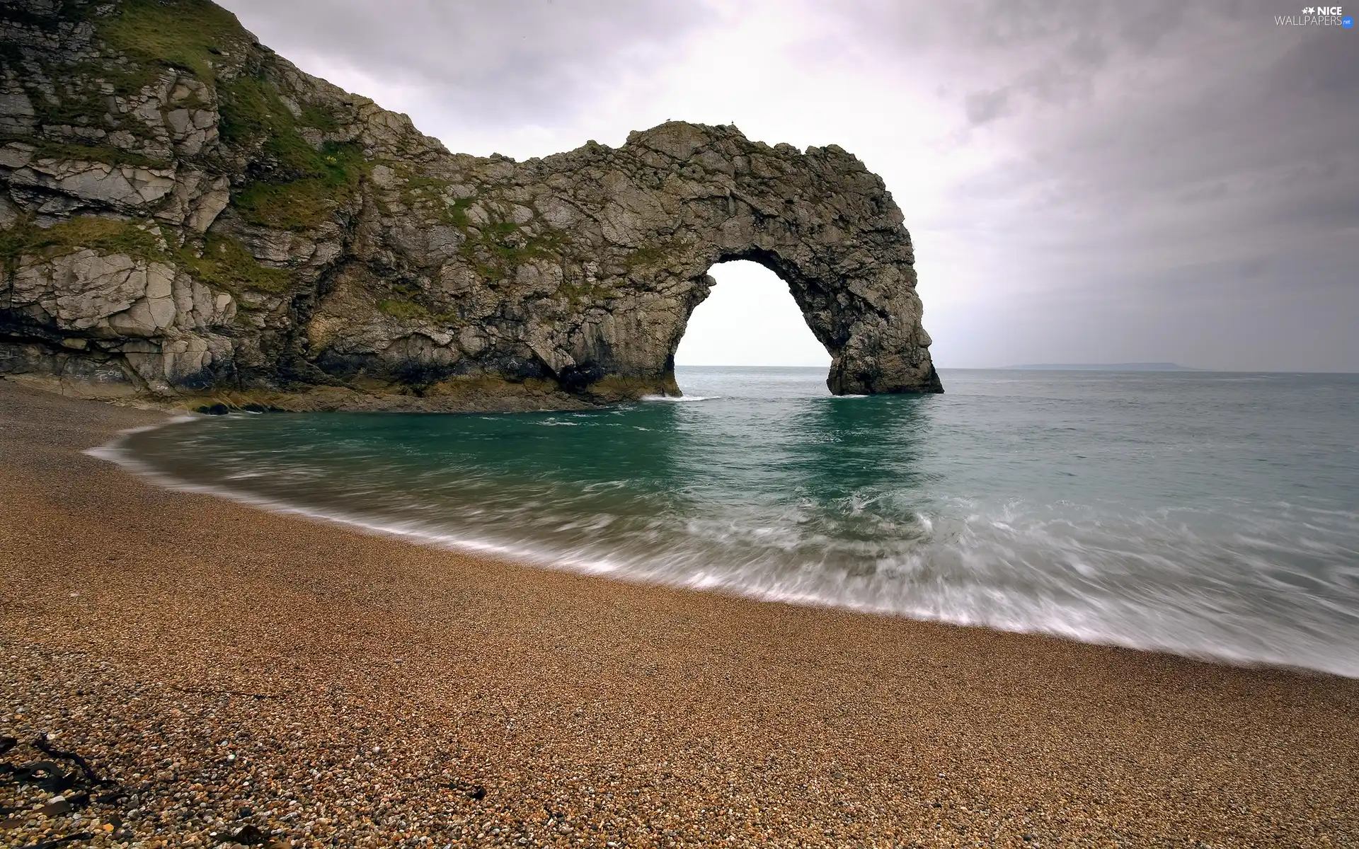 sea, cliff, rocky, Beaches