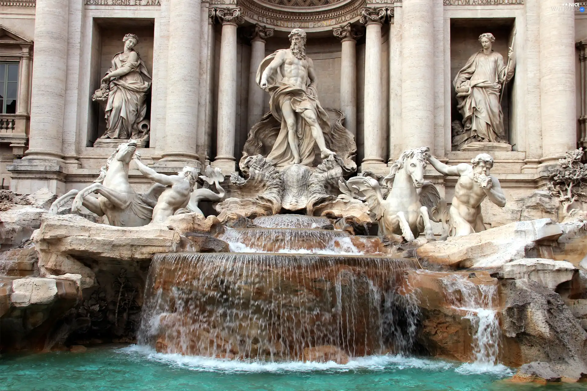 Sights, Fontanna Di Trevi, Rome