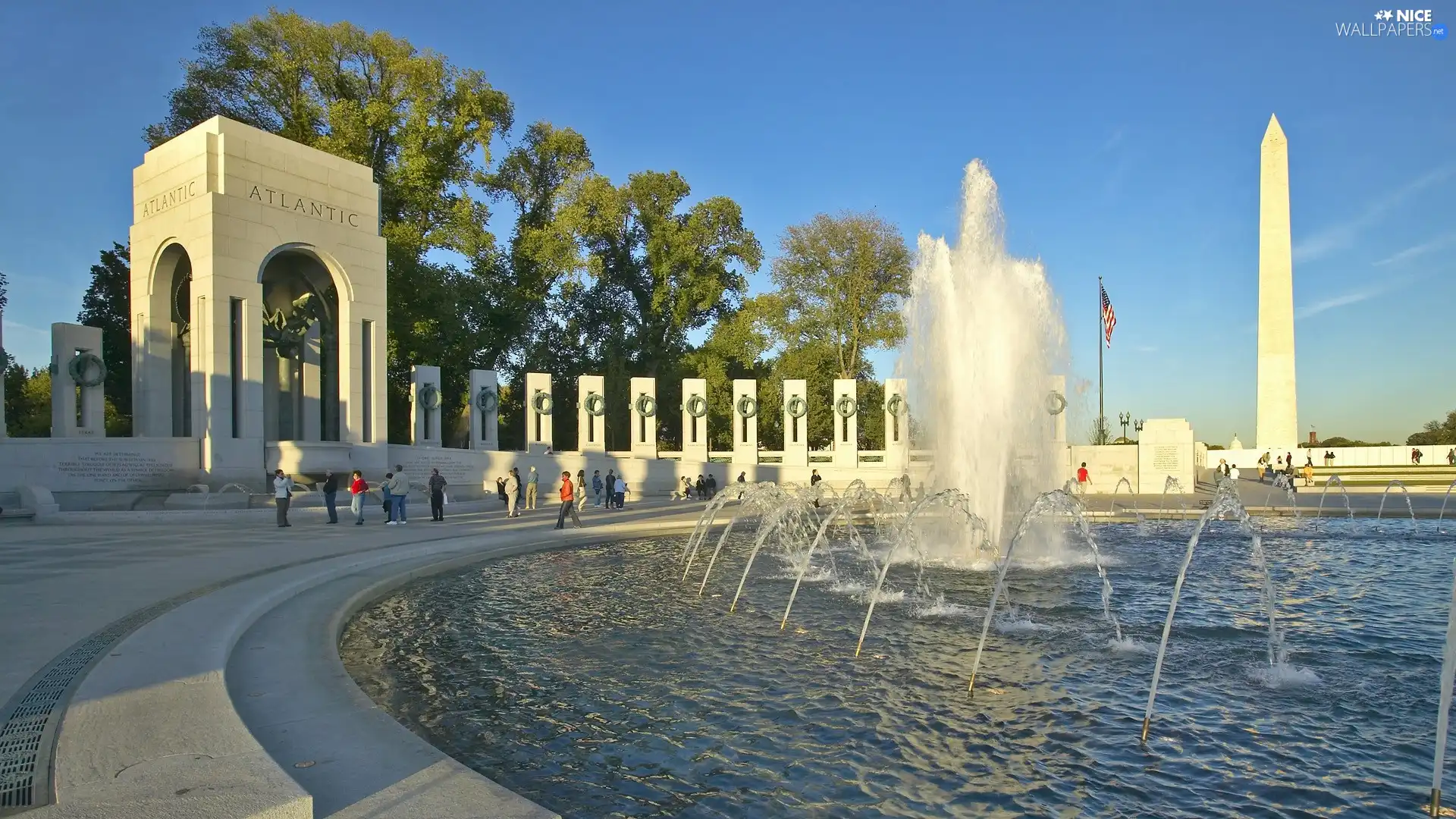 room, memory, fountain, water, Beauty