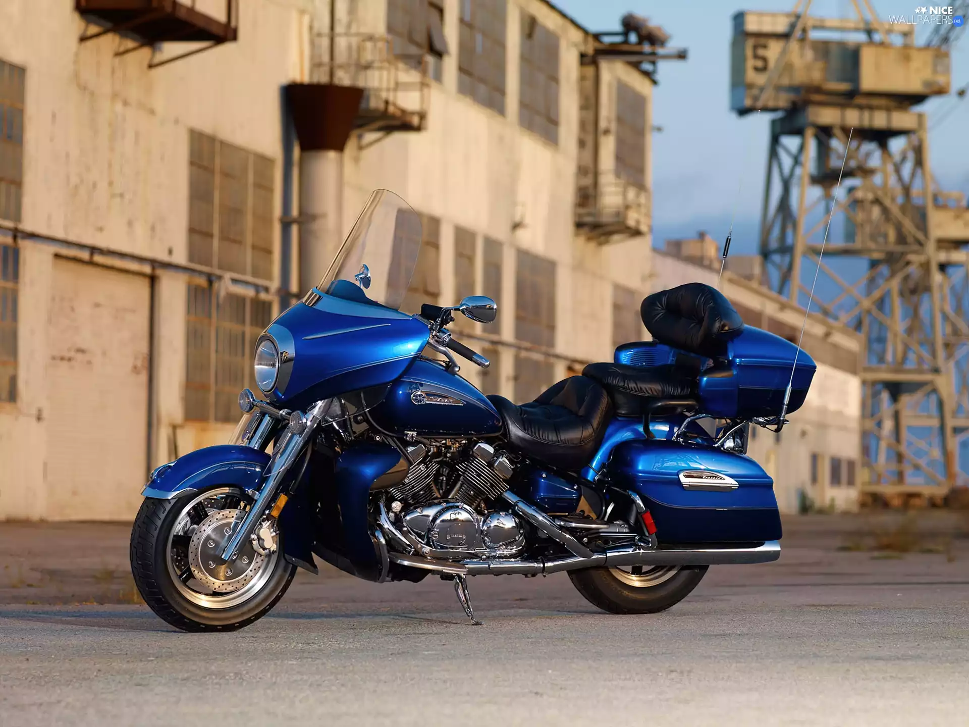 Chromium, Blue, Yamaha Royal Star Venture