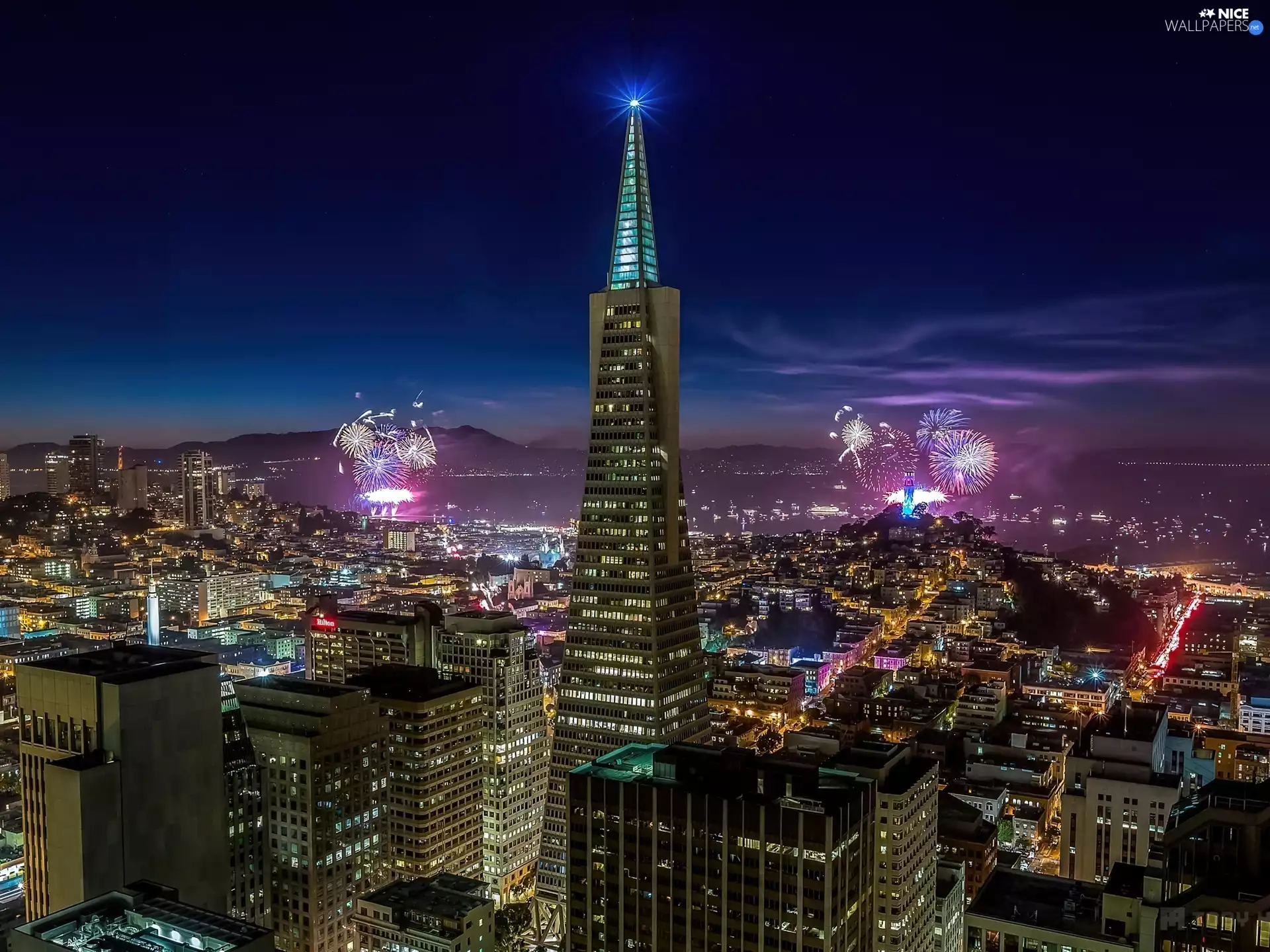 San Francisco, fireworks