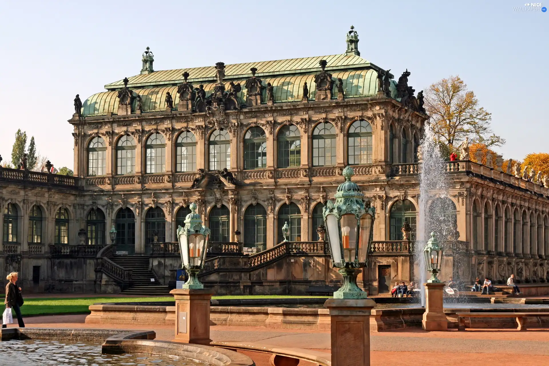 palace, Germany, Schloss Zwinger, Dresden