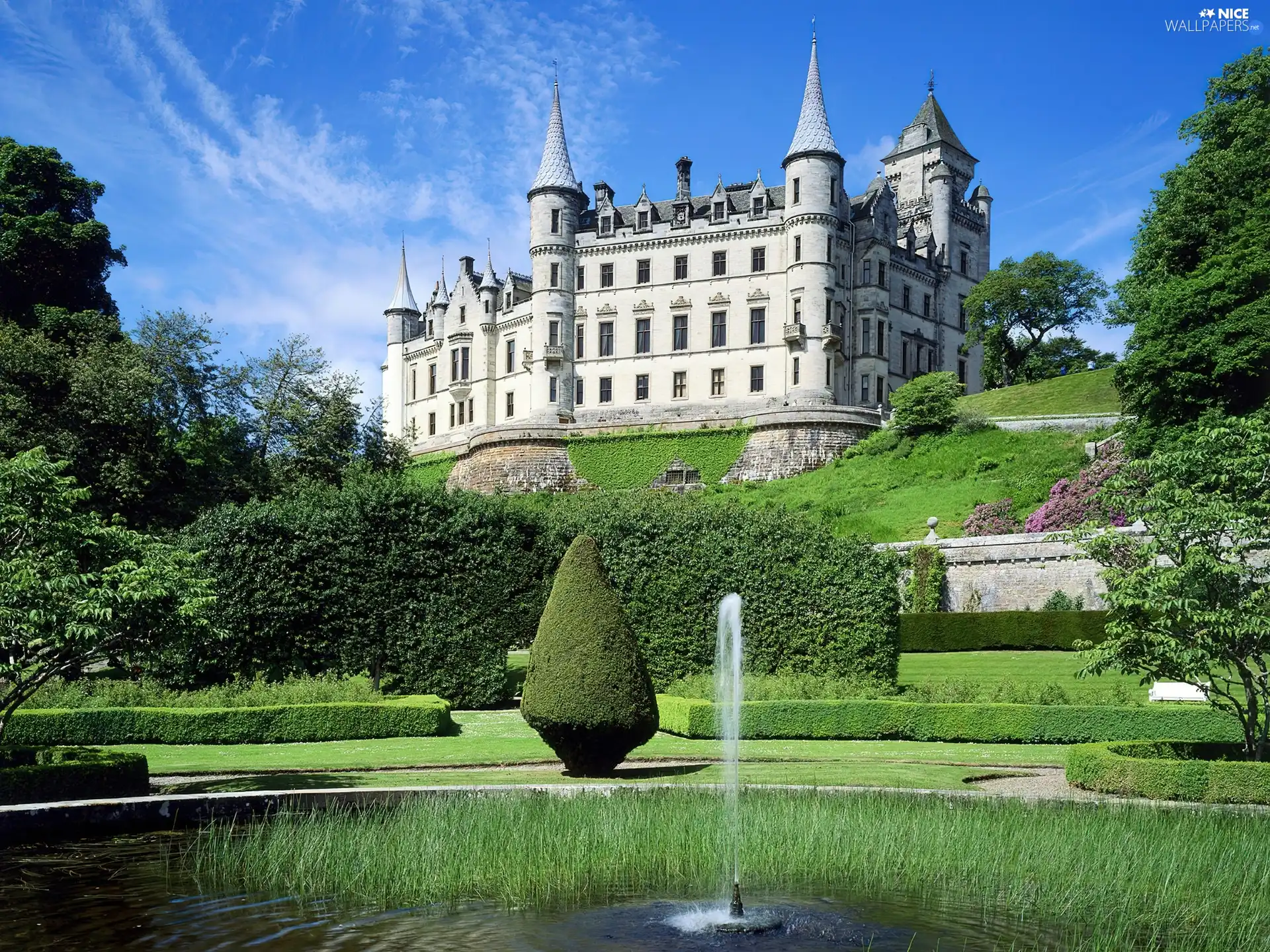 Scotland, Castle, Dunrobin