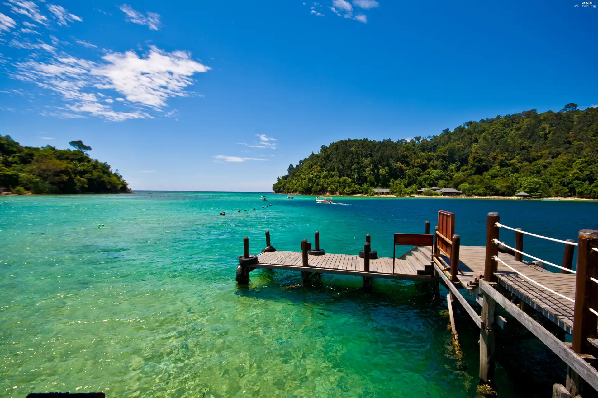 Platform, sea