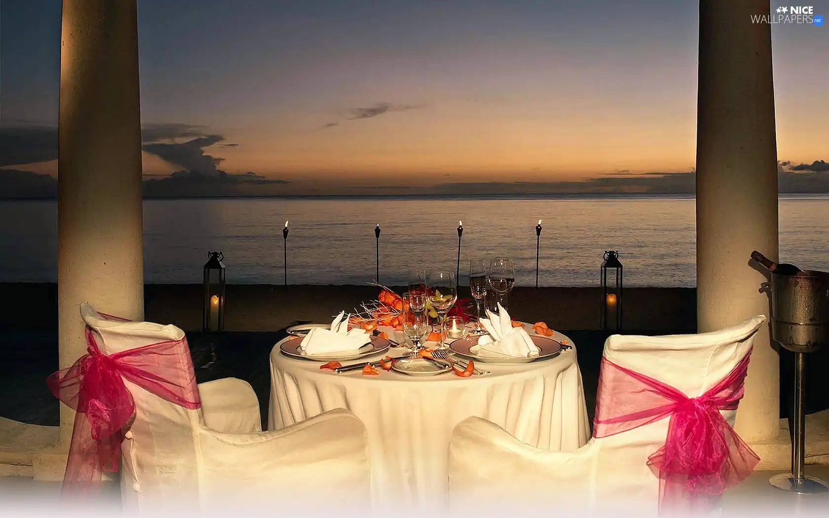 sea, Romantic, Restaurant