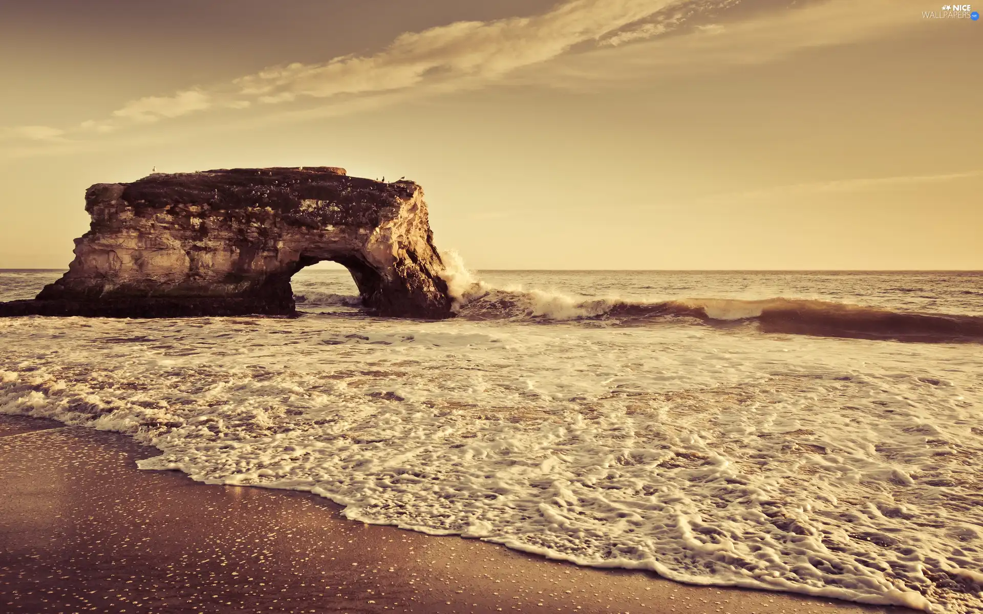 Rocks, sea