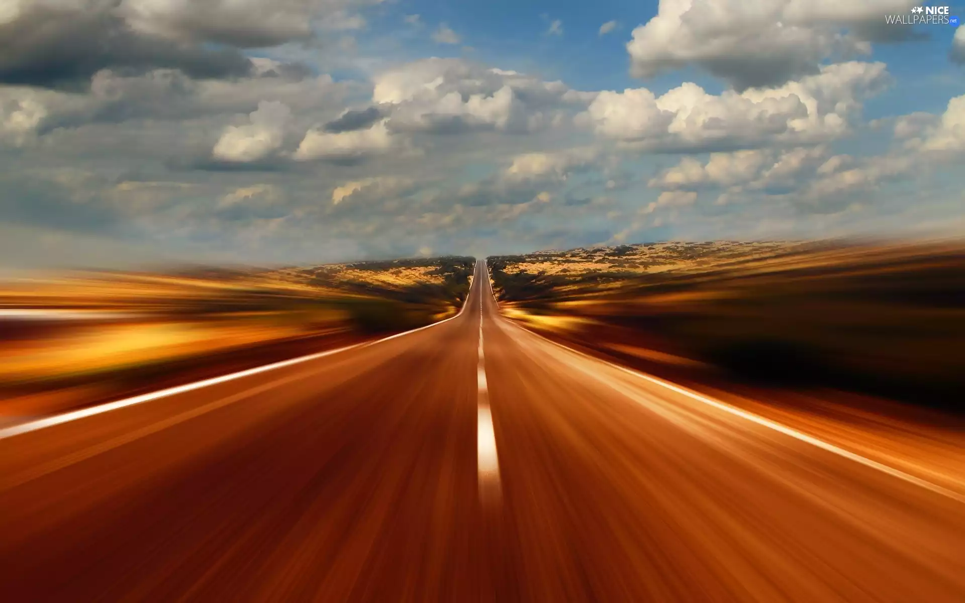 Way, speed, Sky, sensation