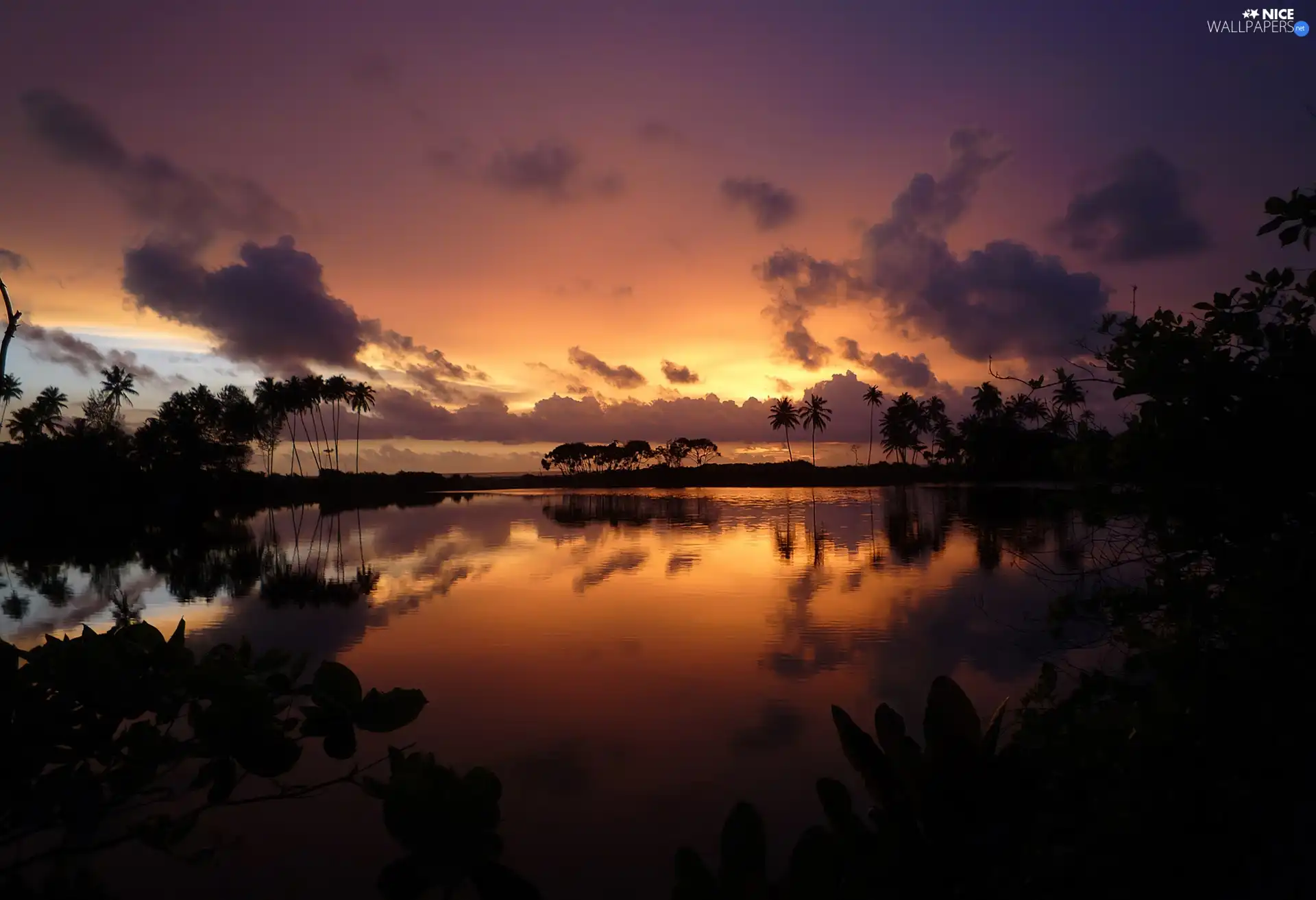 sea, Great Sunsets, Sky